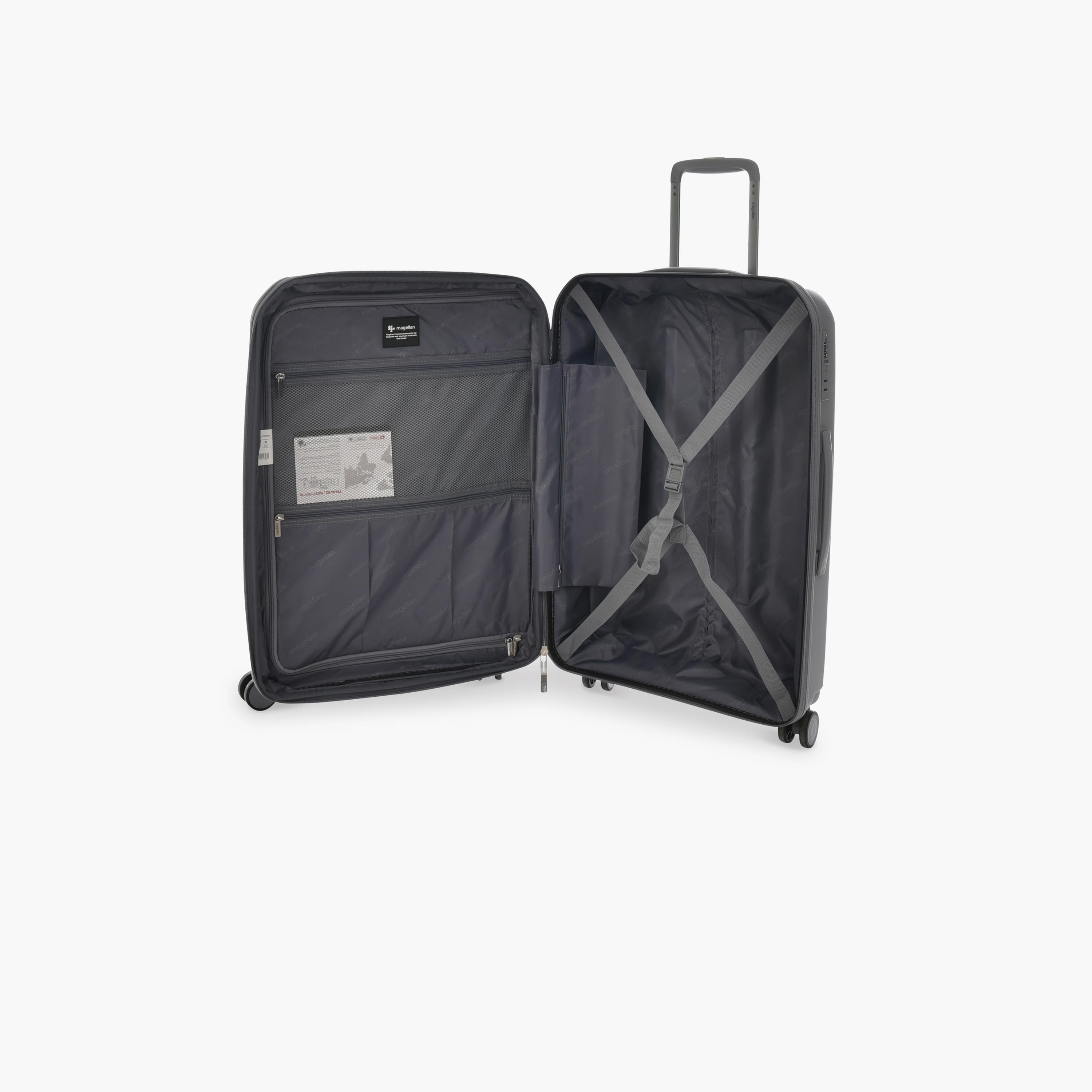 Magellan Set of 3 Polypropylene Hard Sided 4-Wheeler Spinner Trolley Bag with TSA Lock | PP22-3P-travel-luggagesandbags-luggage-image-5