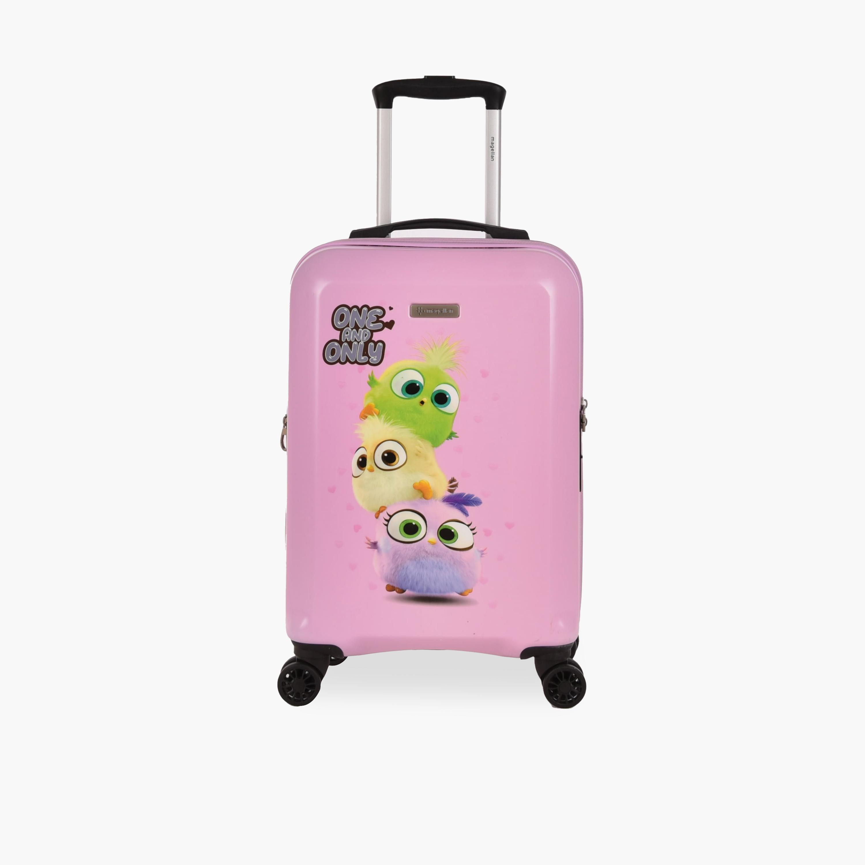 Magellan 55 CM Small Cabin Polycarbonate with ABS Hard Sided 4-Wheeler Spinner Trolley Bag with TSA Lock | 2314-20 one and only-travel-kidstrolleyandbags-image-1