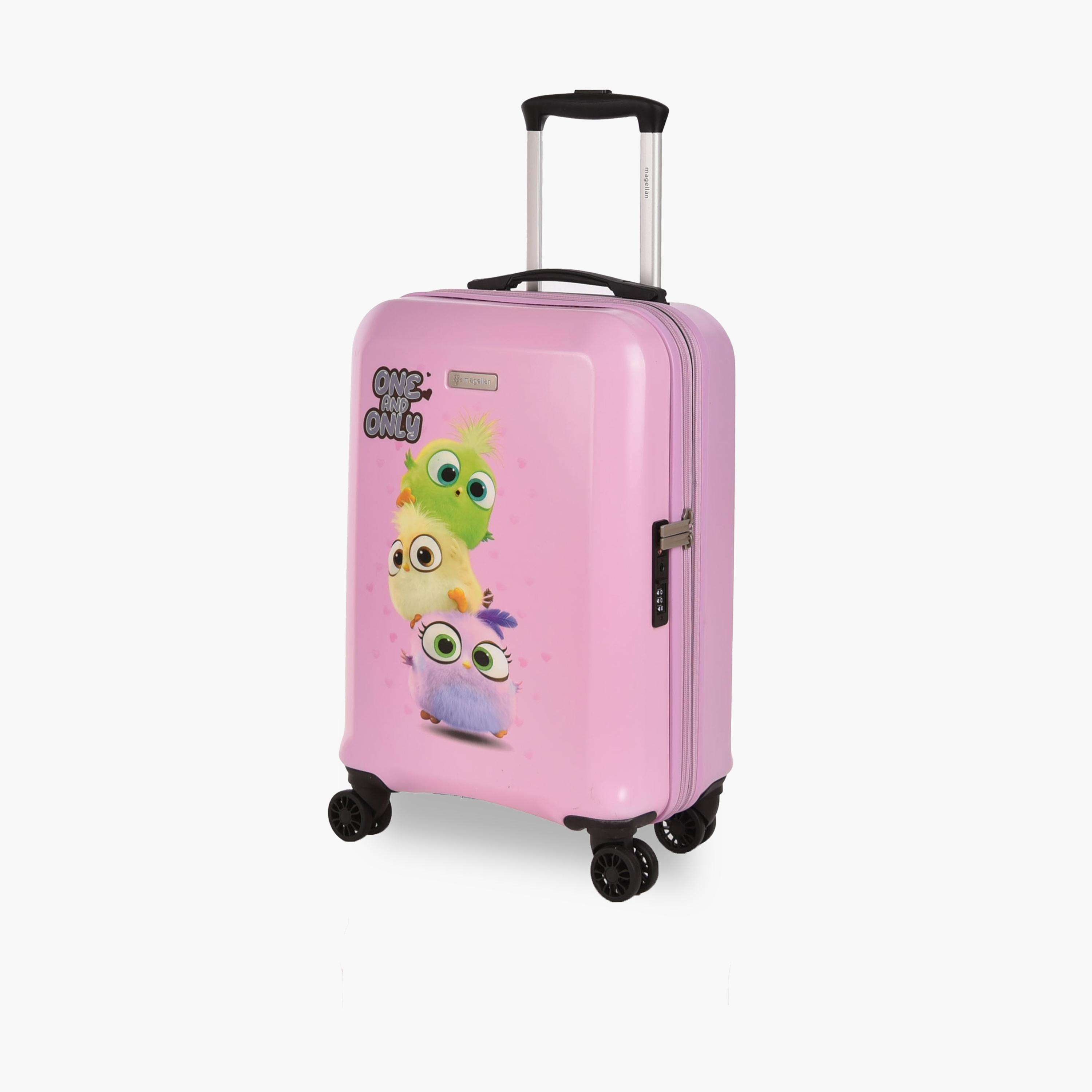 Magellan 55 CM Small Cabin Polycarbonate with ABS Hard Sided 4-Wheeler Spinner Trolley Bag with TSA Lock | 2314-20 one and only-travel-kidstrolleyandbags-image-5