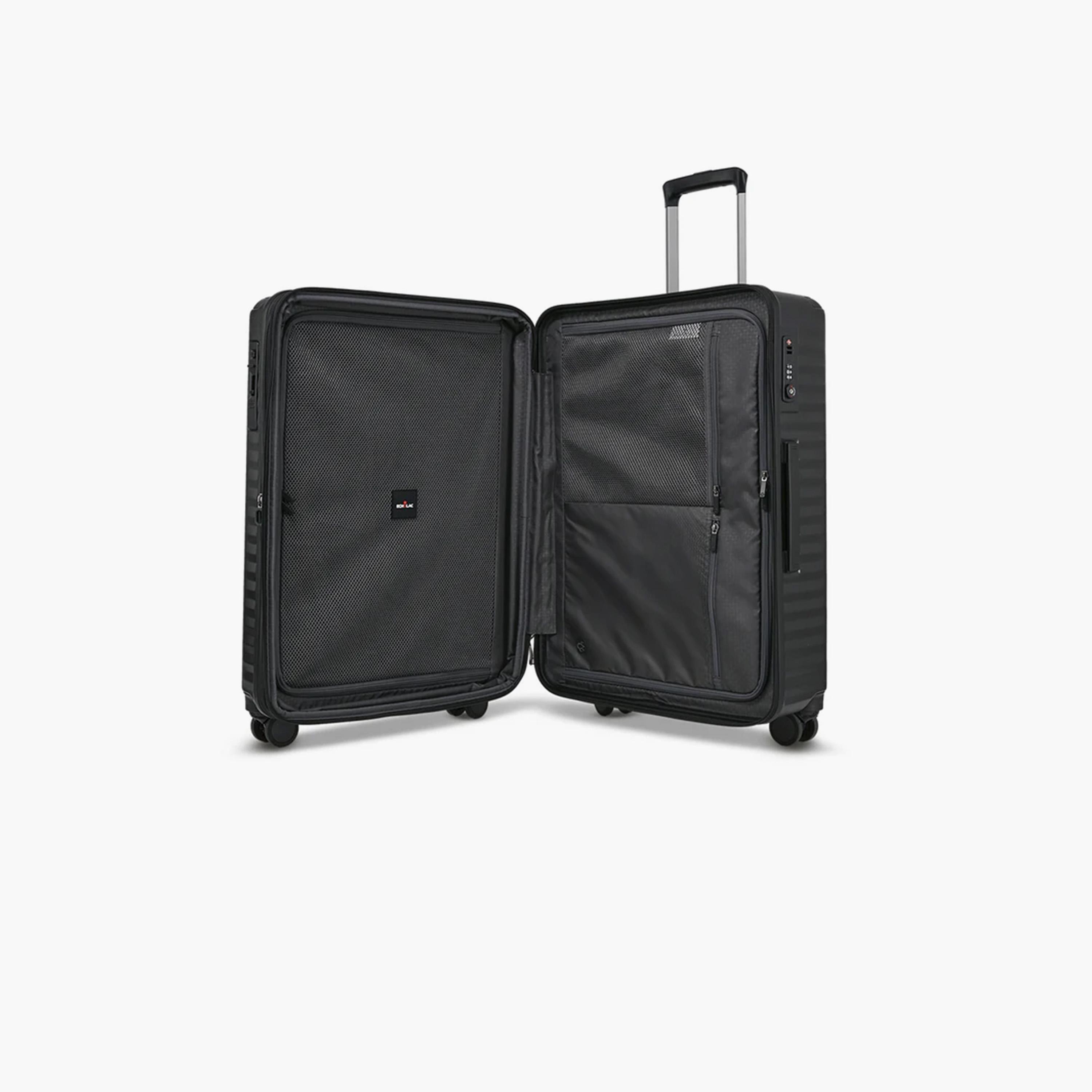 Echolac Set of 4 Polycarbonate with ABS Hard Sided 4-Wheeler Spinner Trolley Bag with TSA Lock | PC183XA-4P-travel-luggagesandbags-luggage-image-5