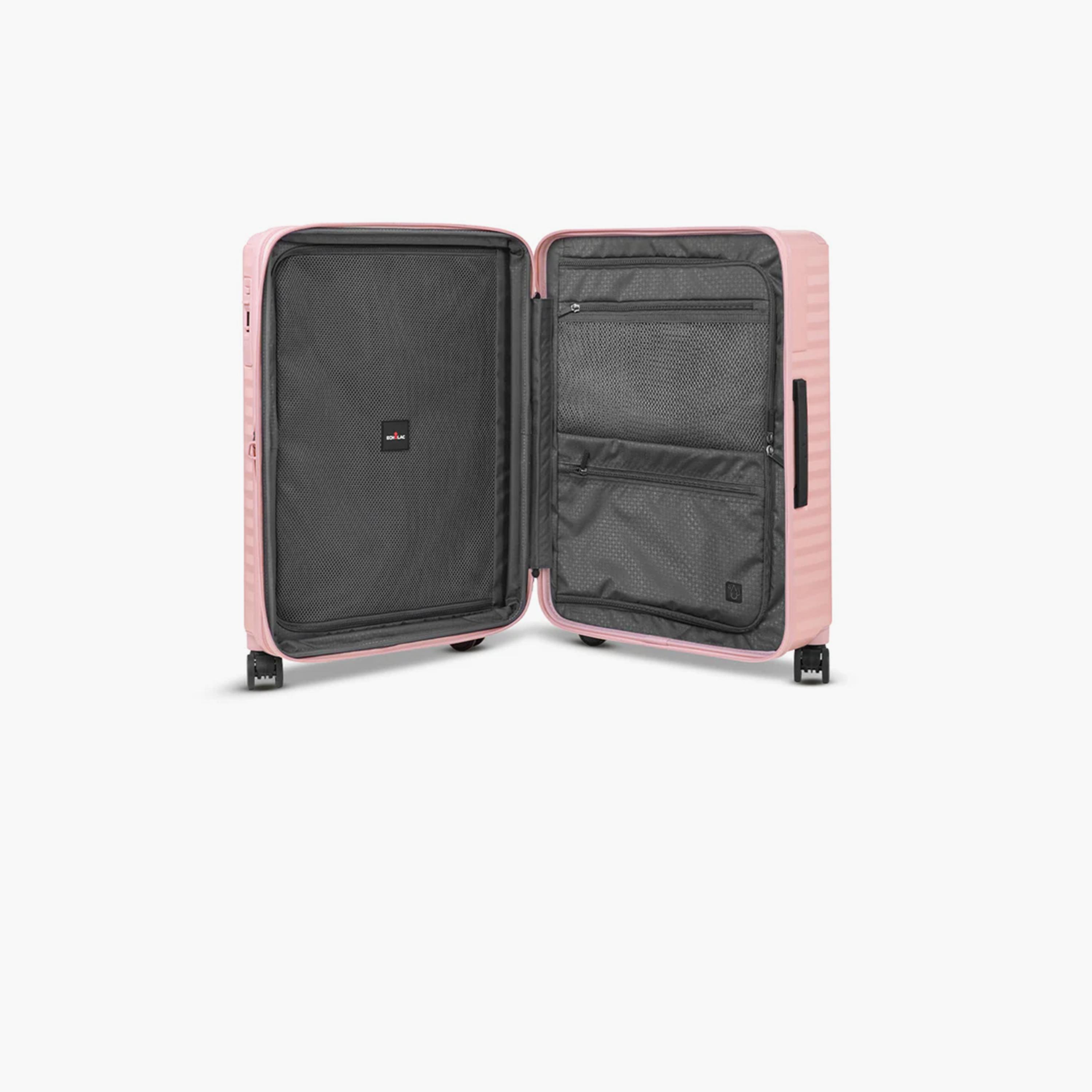 Echolac Set of 4 Polycarbonate with ABS Hard Sided 4-Wheeler Spinner Trolley Bag with TSA Lock | PC183XA-4P-travel-luggagesandbags-luggage-image-4