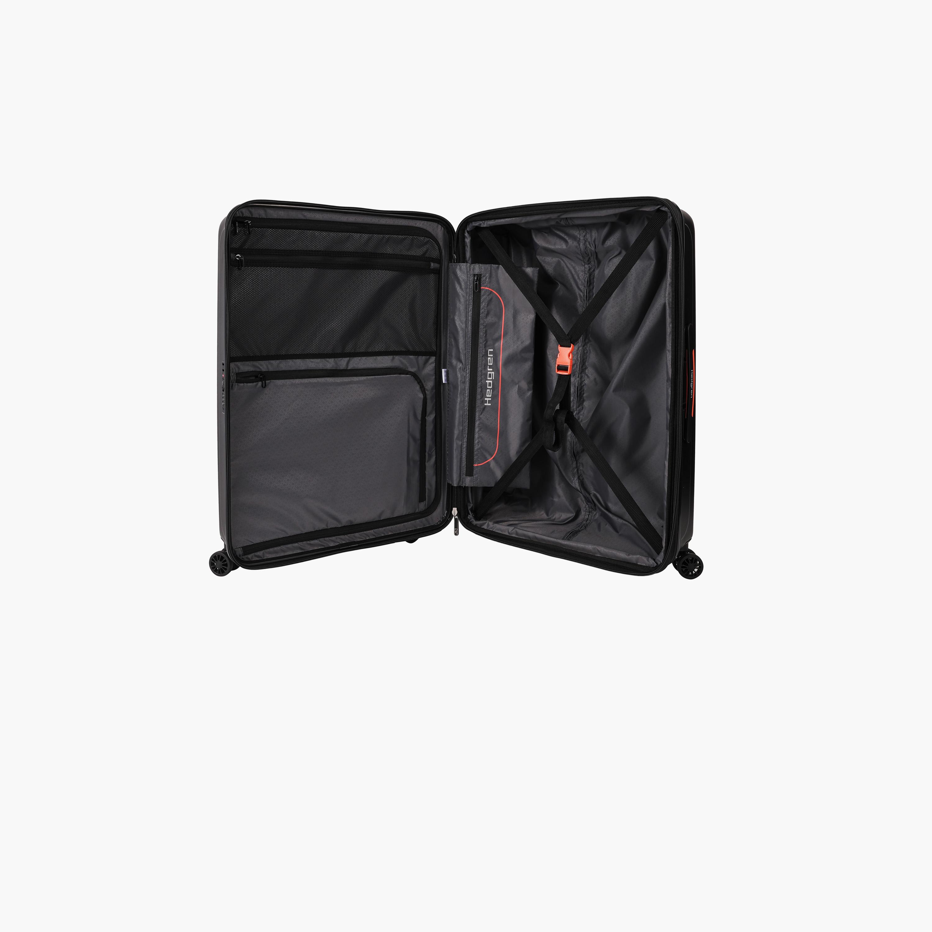 Hedgren Set of 3 Polycarbonate with ABS Hard Sided 4-Wheeler Spinner Trolley Bag with TSA Lock | HCMBY03N-3P-travel-luggagesandbags-luggage-image-4