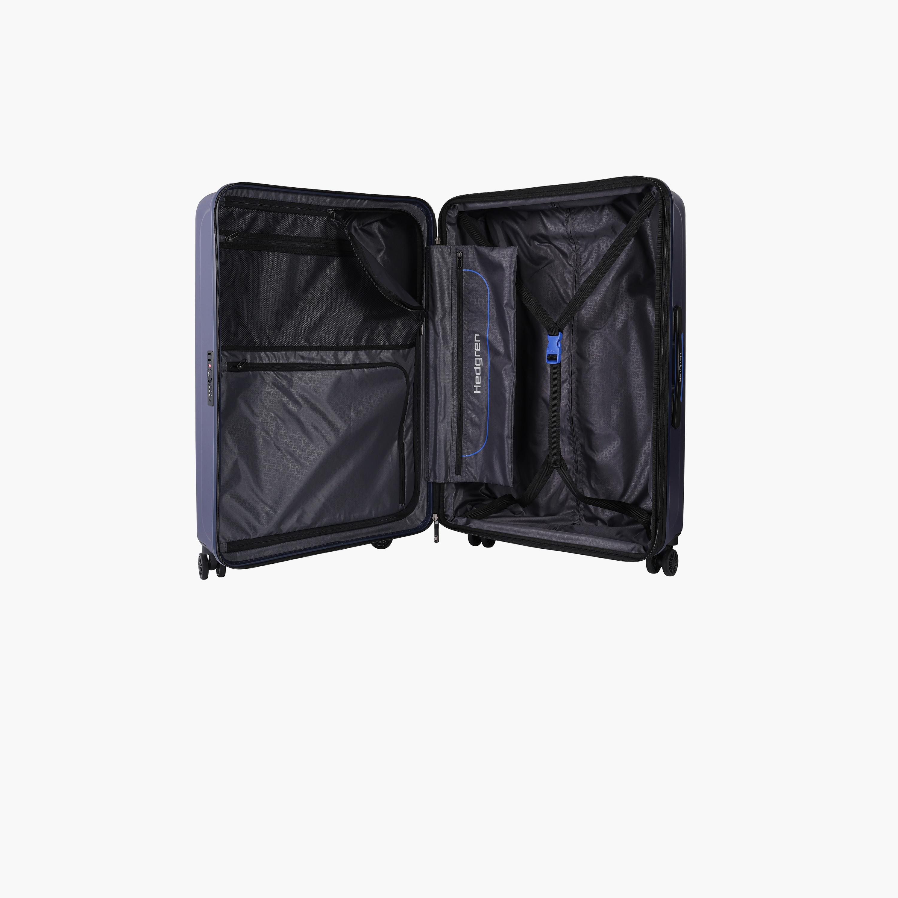 Hedgren Set of 3 Polycarbonate with ABS Hard Sided 4-Wheeler Spinner Trolley Bag with TSA Lock | HCMBY03N-3P-travel-luggagesandbags-luggage-image-5