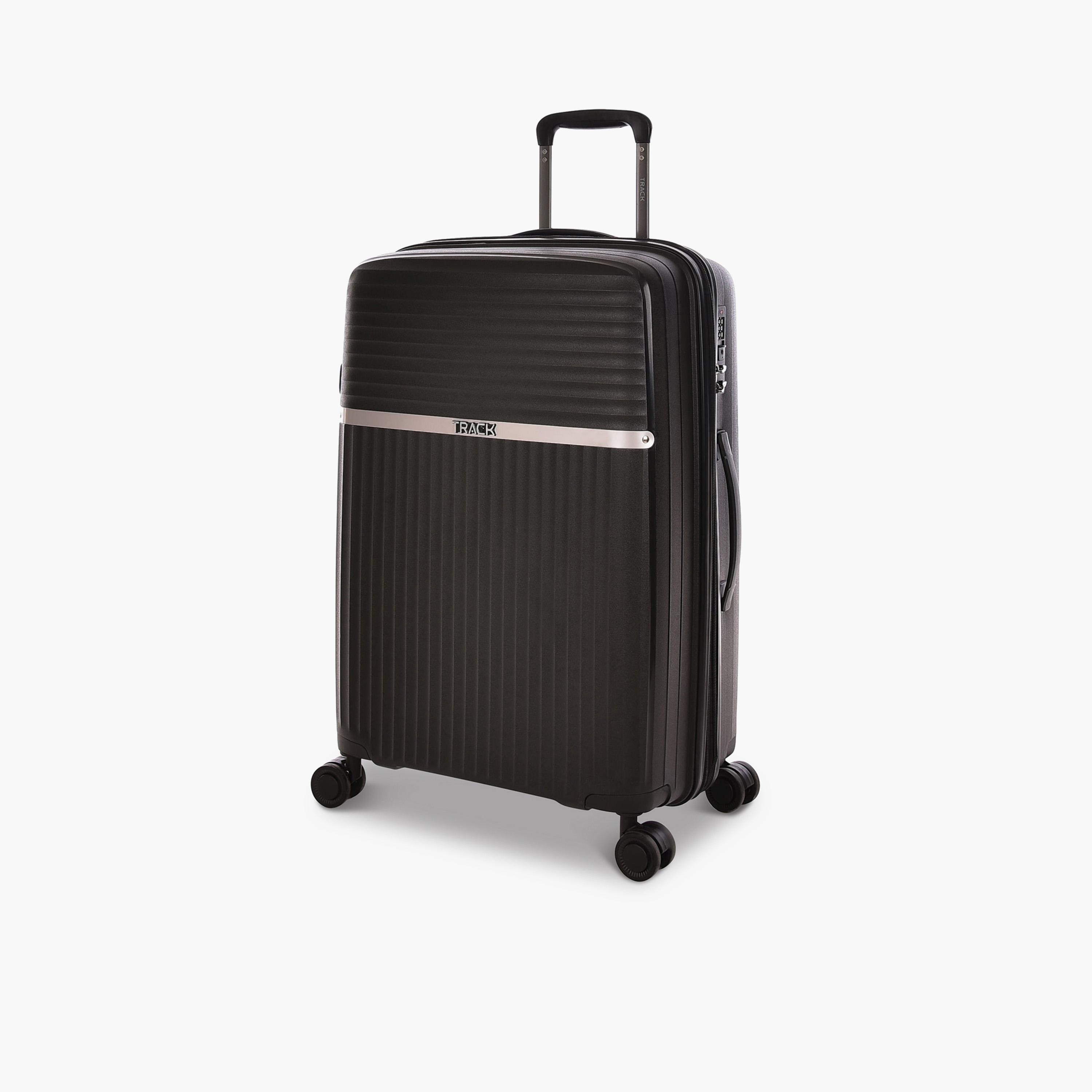 Track Set of 3 Polypropylene Hard Sided 4-Wheeler Spinner Trolley Bag with TSA Lock | PP812-3P-travel-luggagesandbags-luggage-image-4