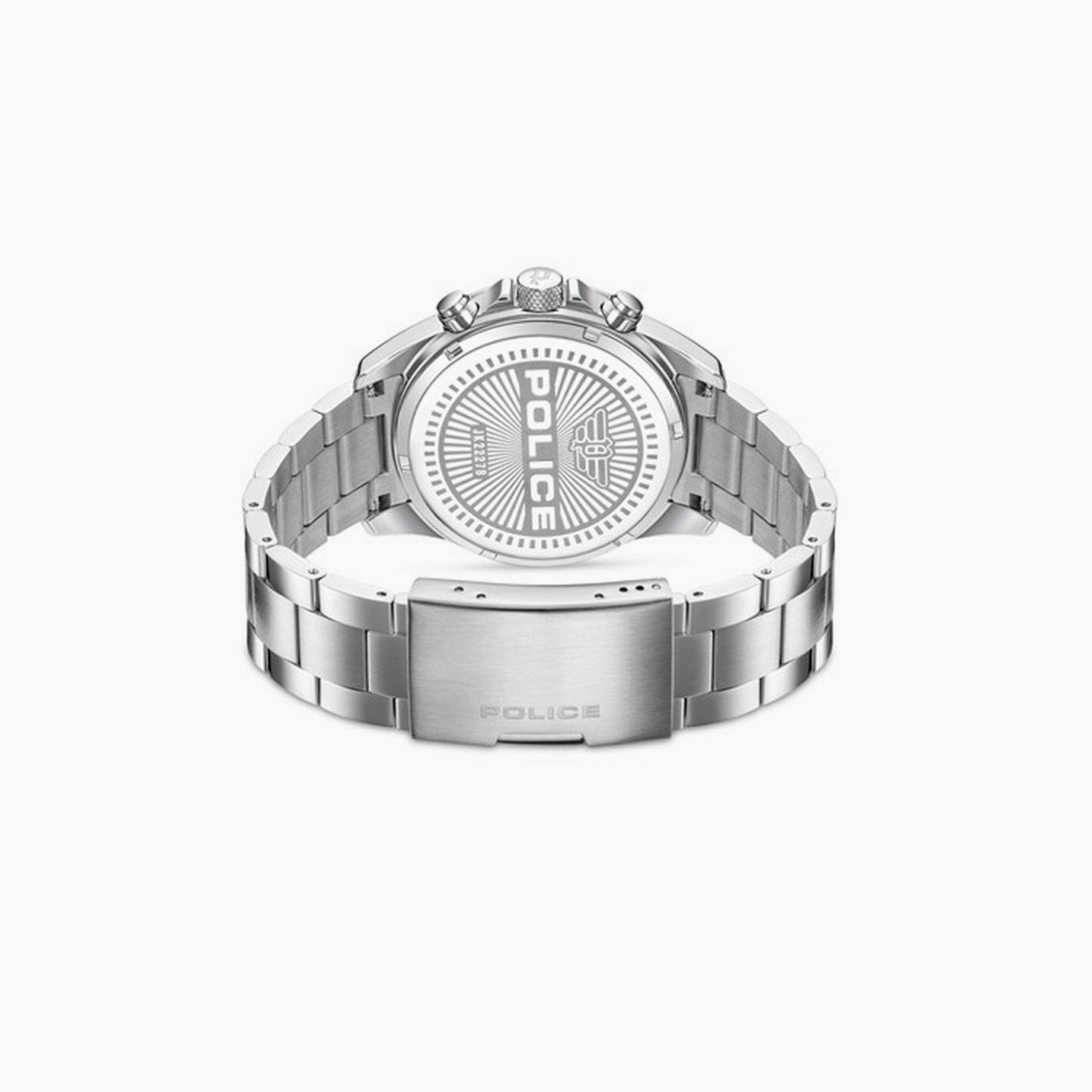 بوليس- ساعة رجالية كرونوغراف سوار ستانلس ستيل 53مم لون فضي | PEWJK2227812-men-watchesandjewellery-watches-image-4