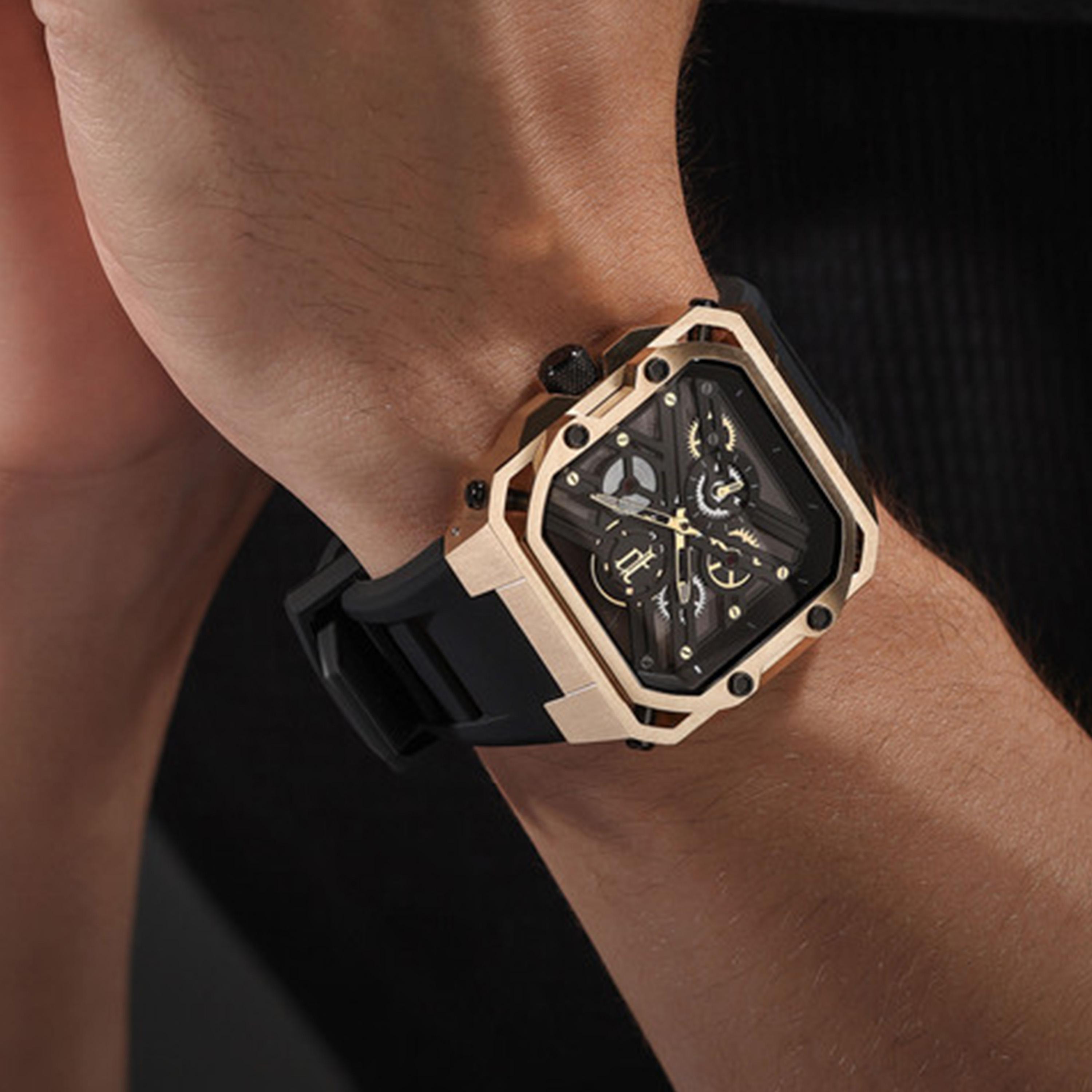 بوليس- ساعة رجالية كرونوغراف سوار سيليكون 45مم لون أسود | PEWGM0072003-men-watchesandjewellery-watches-image-5