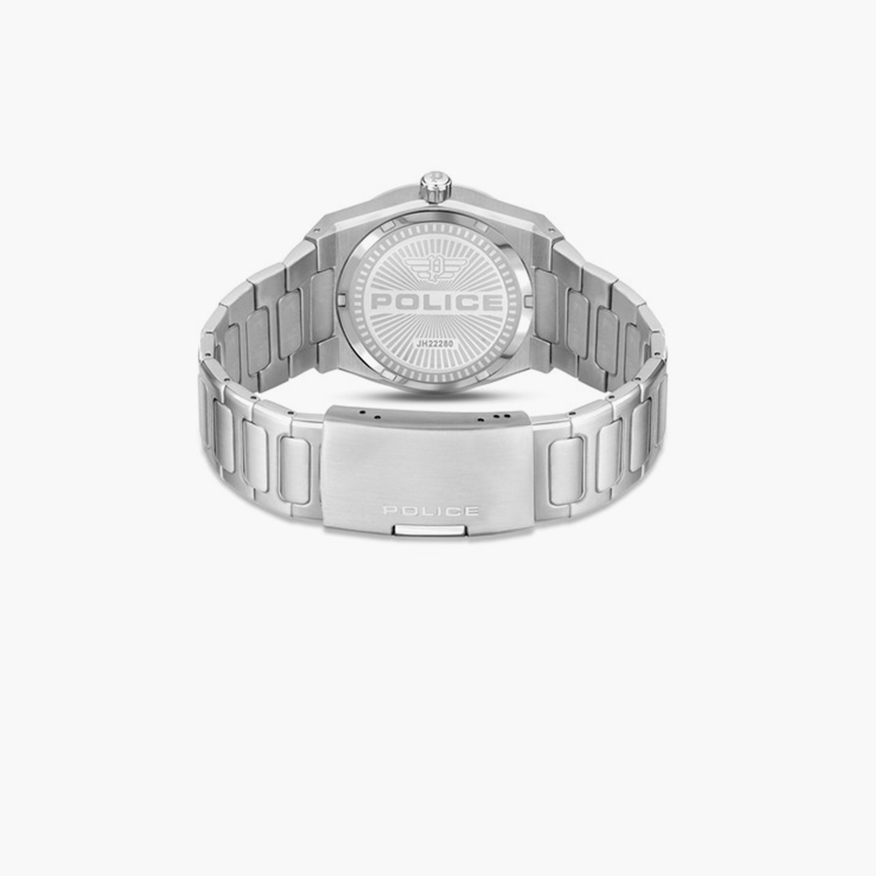 بوليس- ساعة رجالية تناظرية سوار ستانلس ستيل 53مم لون فضي | PEWJH2228007-men-watchesandjewellery-watches-image-3