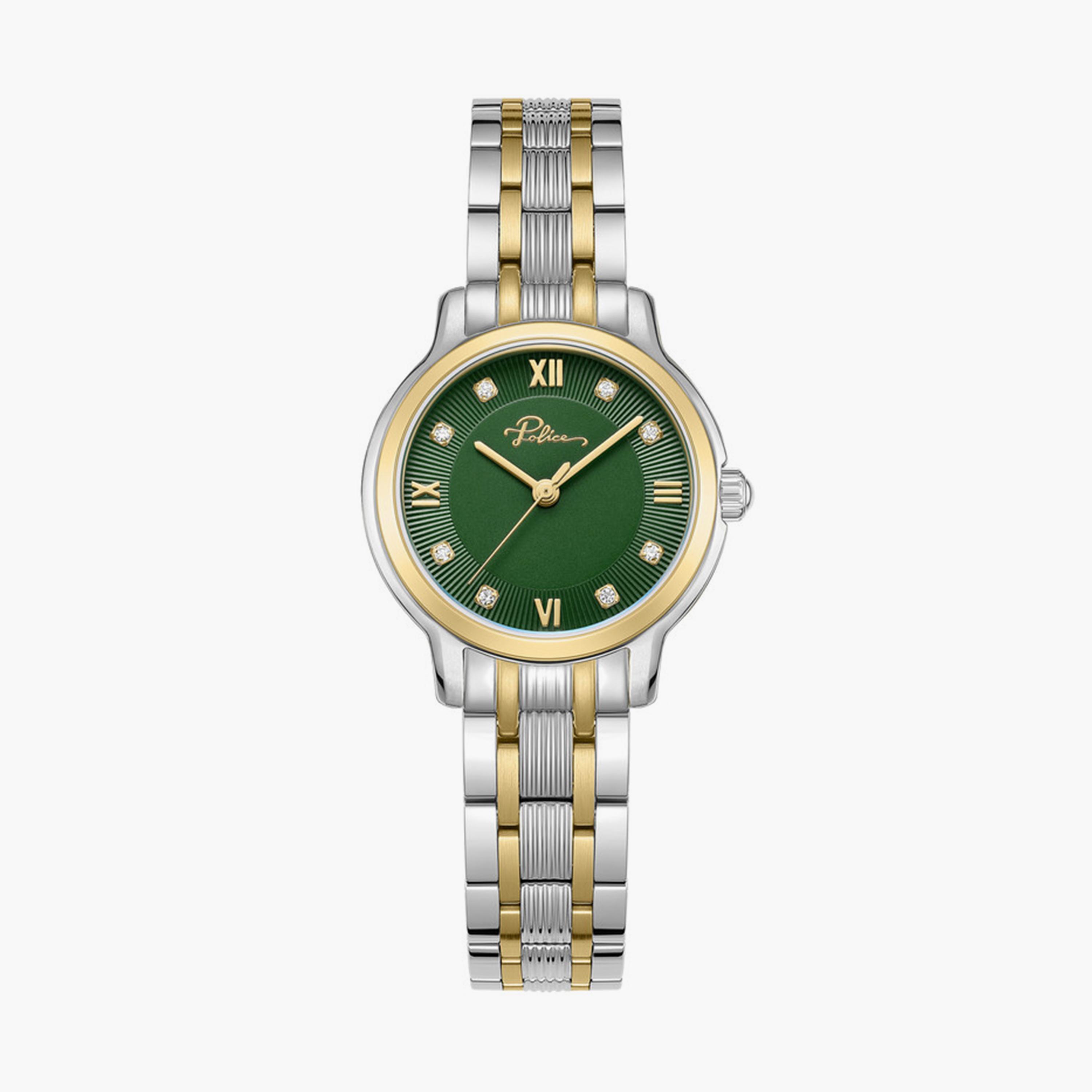 Police Charm Women's 27MM Dual Tone Analog Stainless Steel Strap Watch | PEWLG0076202-women-watchesandjewellery-watches-image-1
