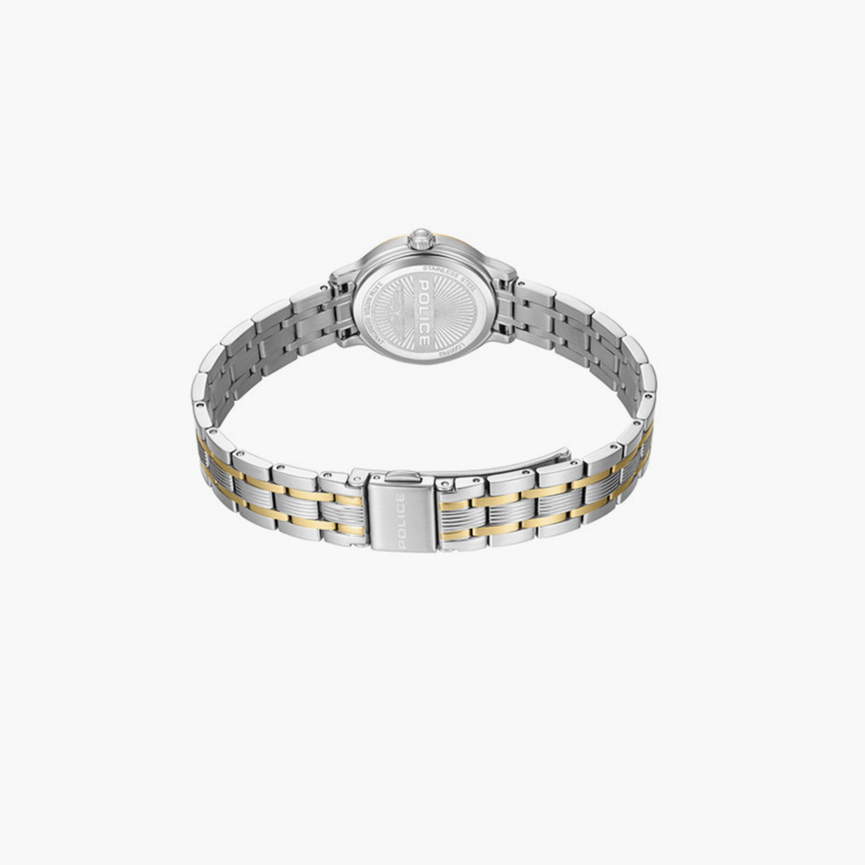 Police Charm Women's 27MM Dual Tone Analog Stainless Steel Strap Watch | PEWLG0076202-women-watchesandjewellery-watches-image-3