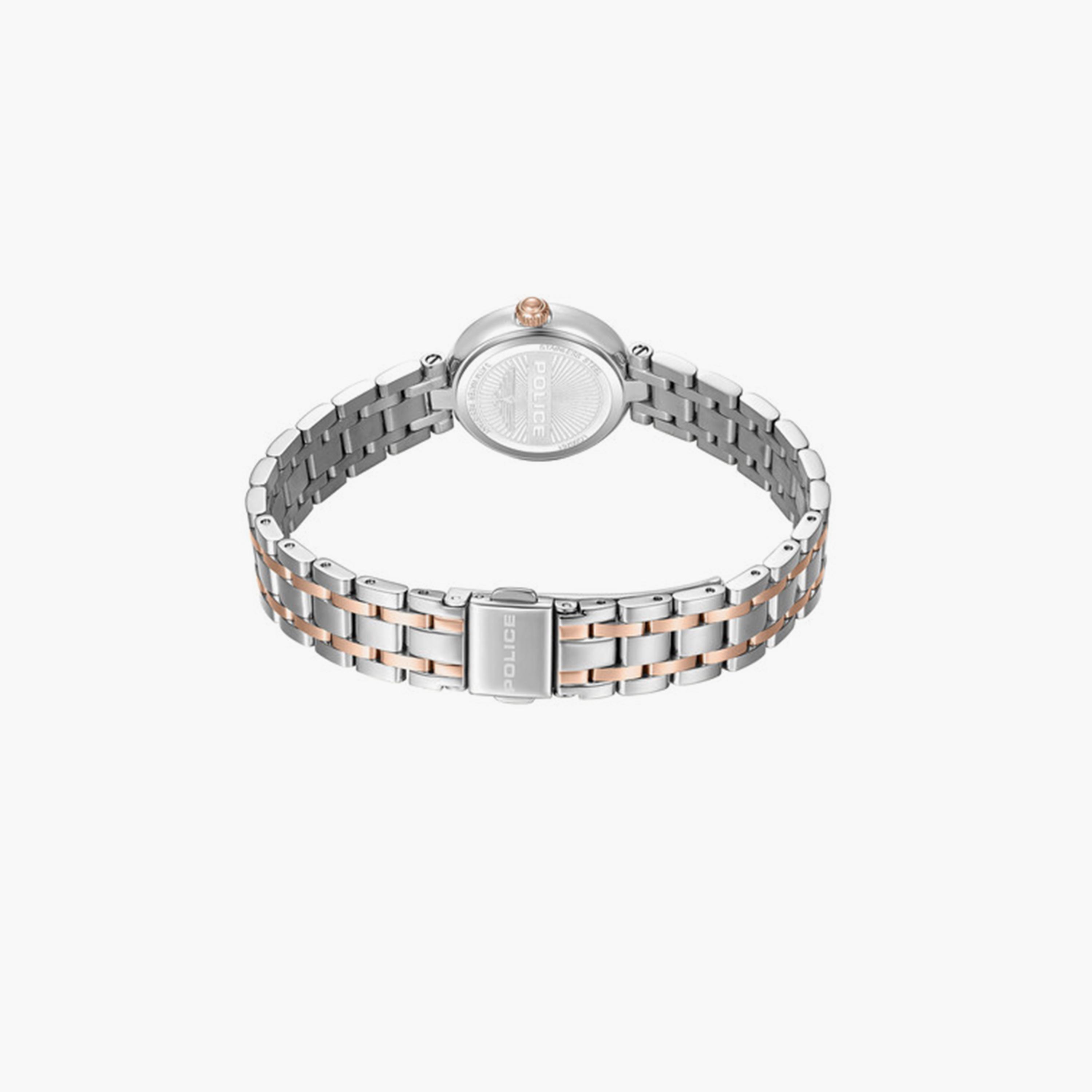 بوليس- ساعة نسائية تناظرية سوار ستانلس ستيل 26مم لون فضي | PEWLG0076103-women-watchesandjewellery-watches-image-3