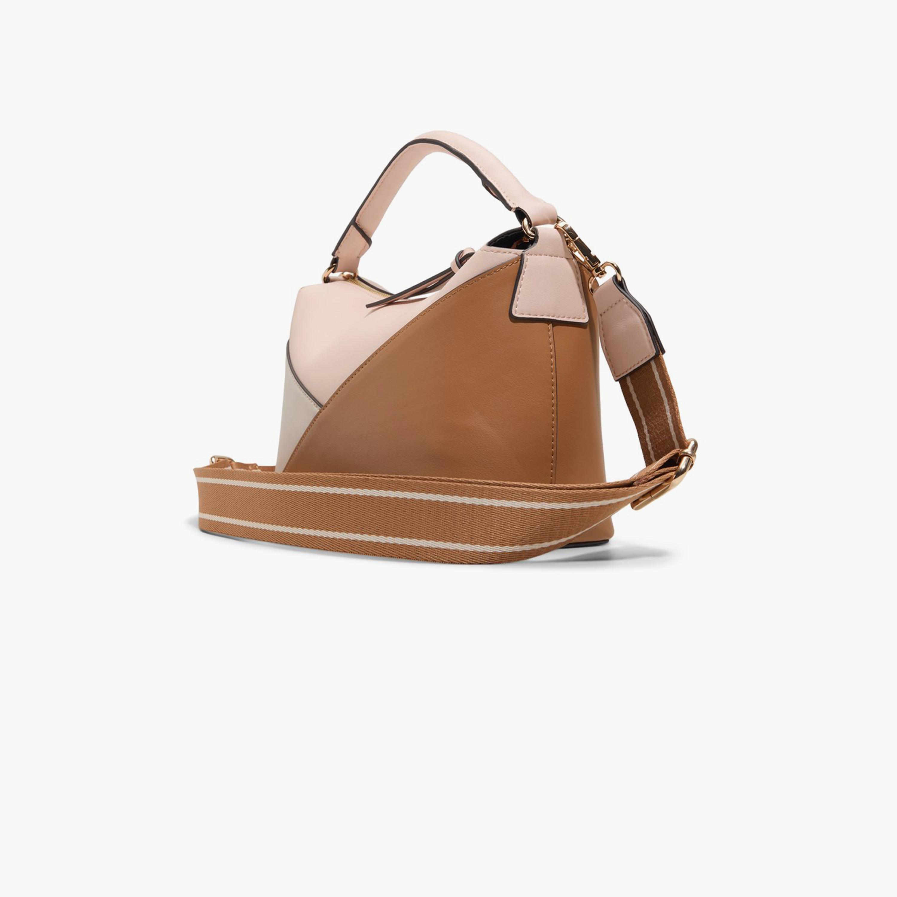 كول ات سبرينغ- شنطة يد مزدوجة الألوان مع سحاب وحزام قابل للفصل-women-bagsandwallets-handbags-image-2