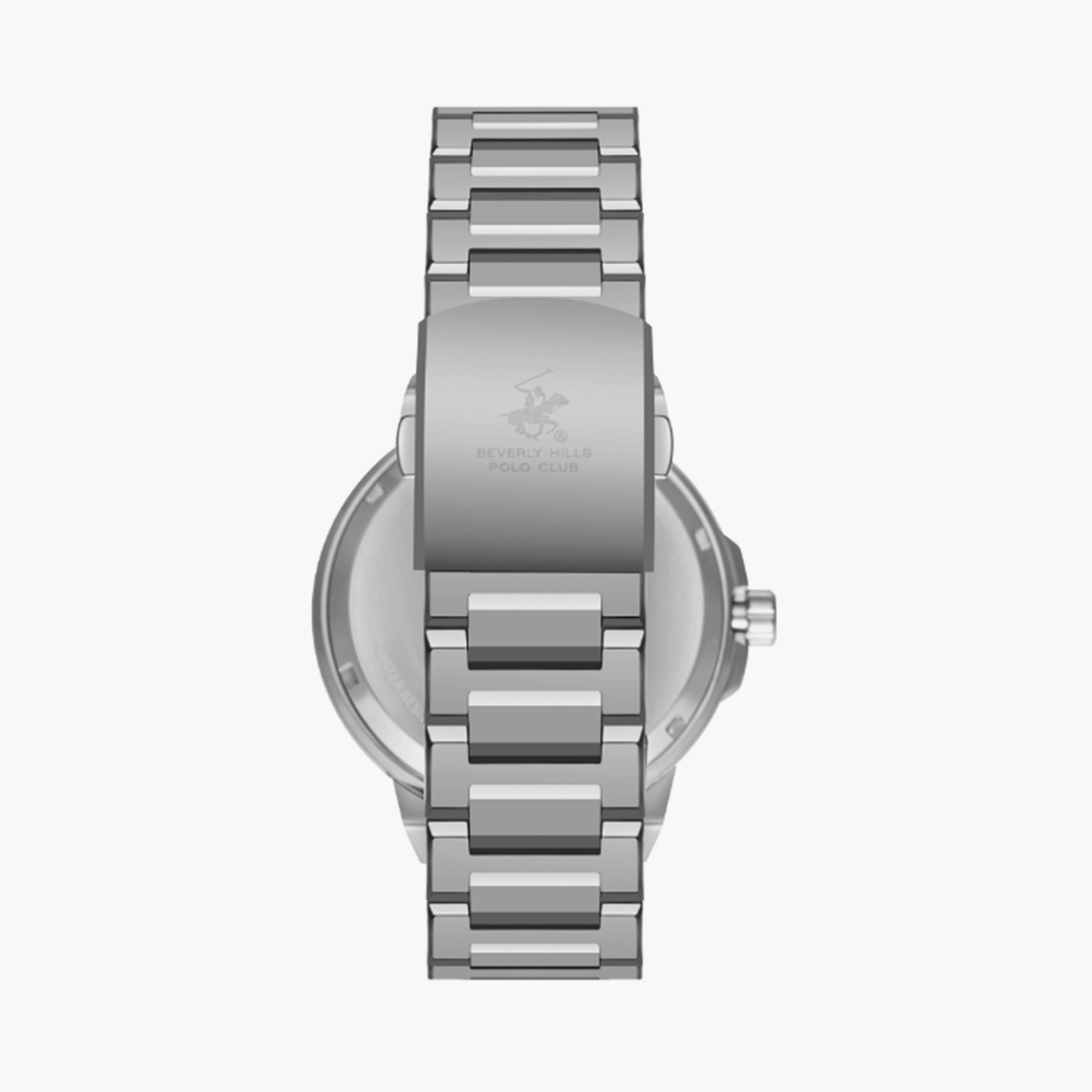 بيفرلي هيلز بولو كلوب- ساعة  كرونوغراف للرجال سوار معدني  44مم لون فضي | BP3702X.330-men-watchesandjewellery-watches-image-3
