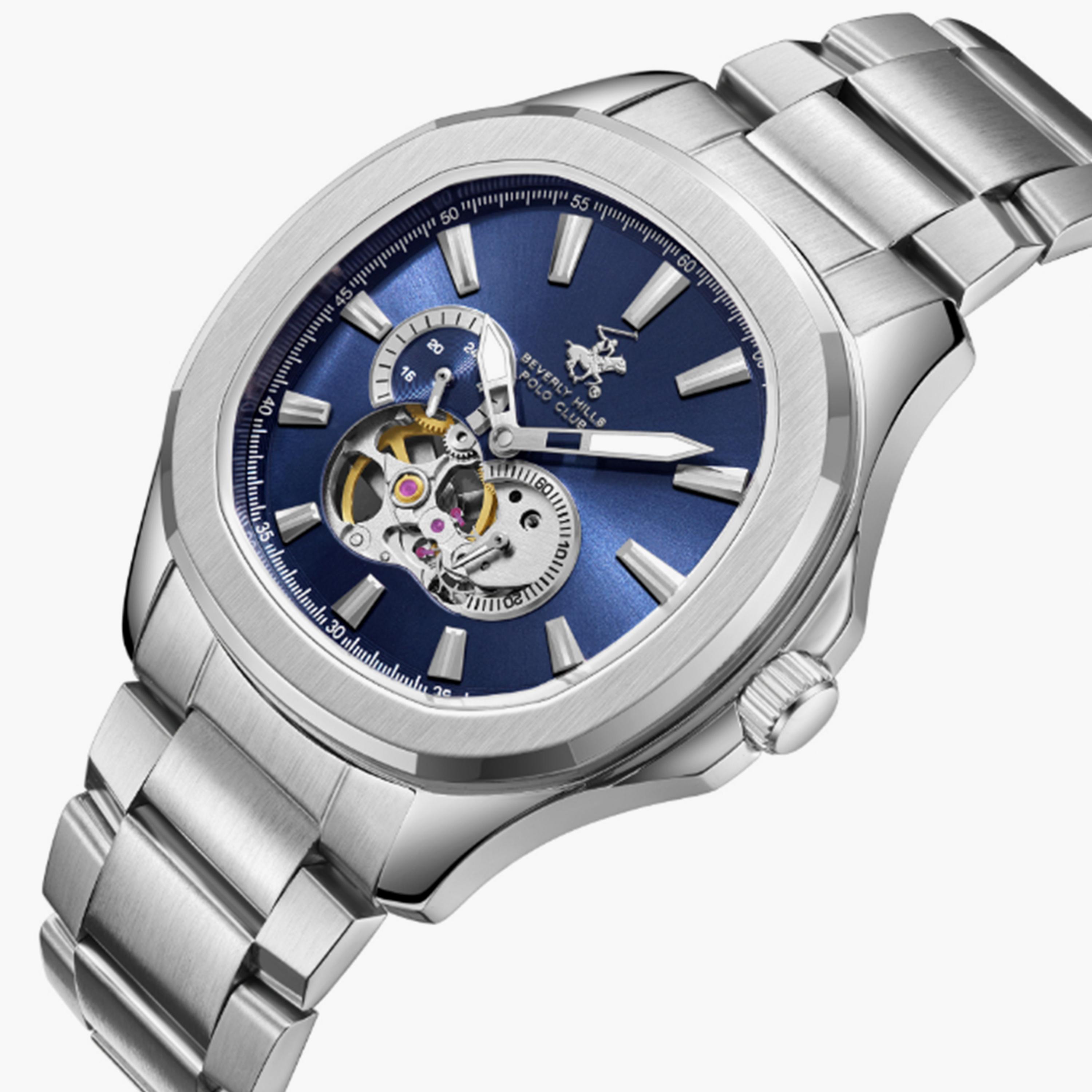 بيفرلي هيلز بولو كلوب- ساعة  كرونوغراف للرجال سوار معدني  41مم لون فضي | BP3728X.390-men-watchesandjewellery-watches-image-2