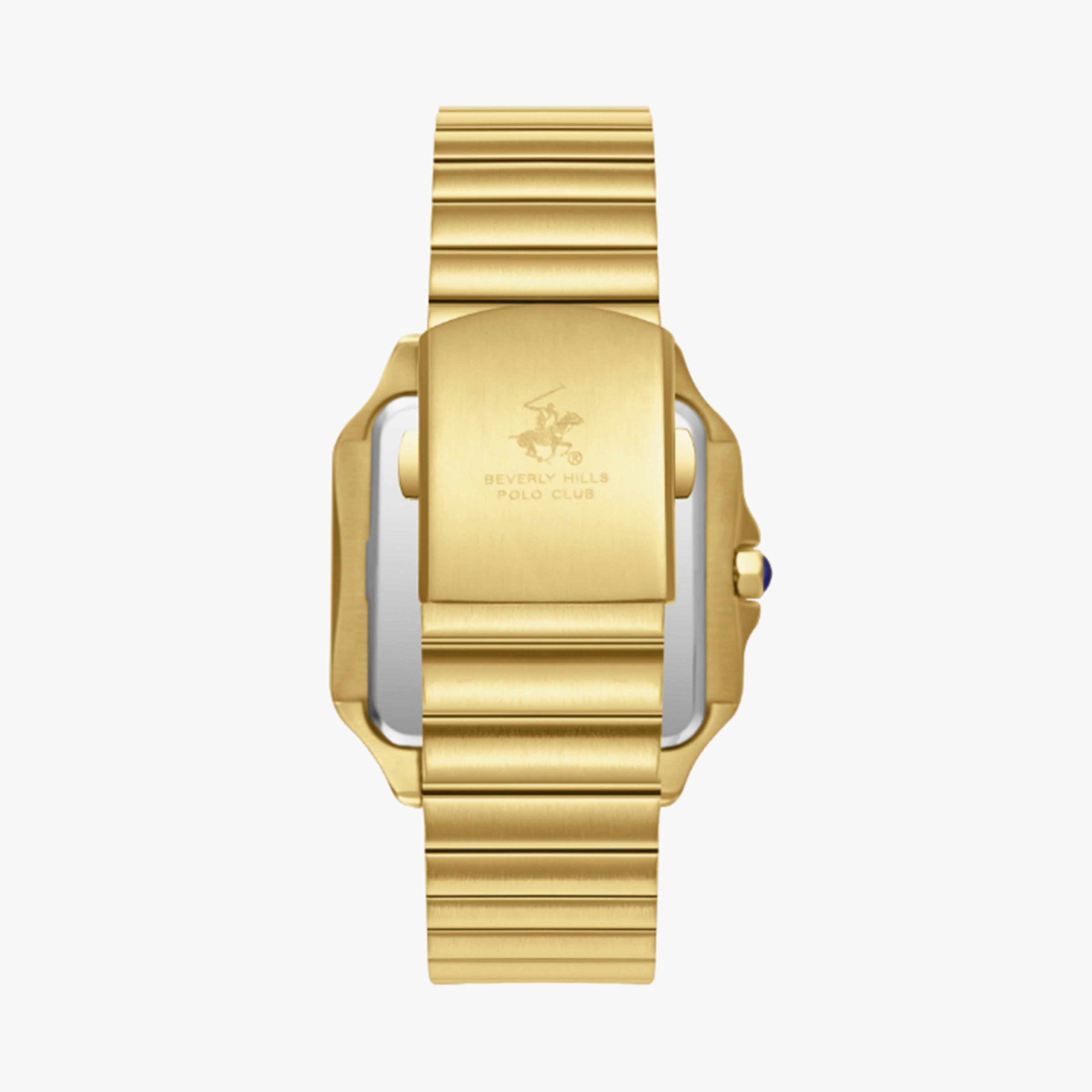 بيفرلي هيلز بولو كلوب- ساعة  تناظرية للرجال سوار معدني  42مم لون ذهبي | BP3729X.130-men-watchesandjewellery-watches-image-2