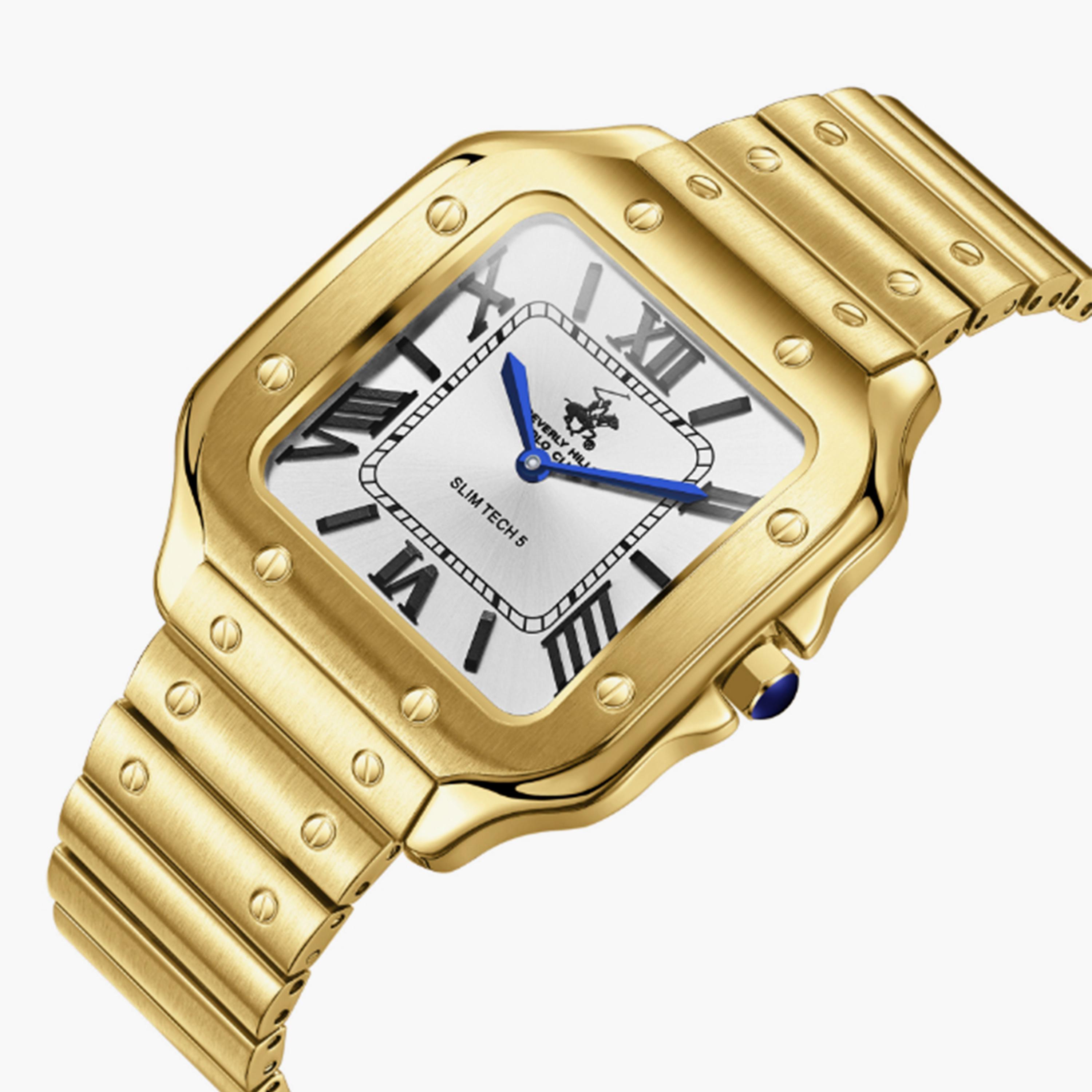 بيفرلي هيلز بولو كلوب- ساعة  تناظرية للرجال سوار معدني  42مم لون ذهبي | BP3729X.130-men-watchesandjewellery-watches-image-4