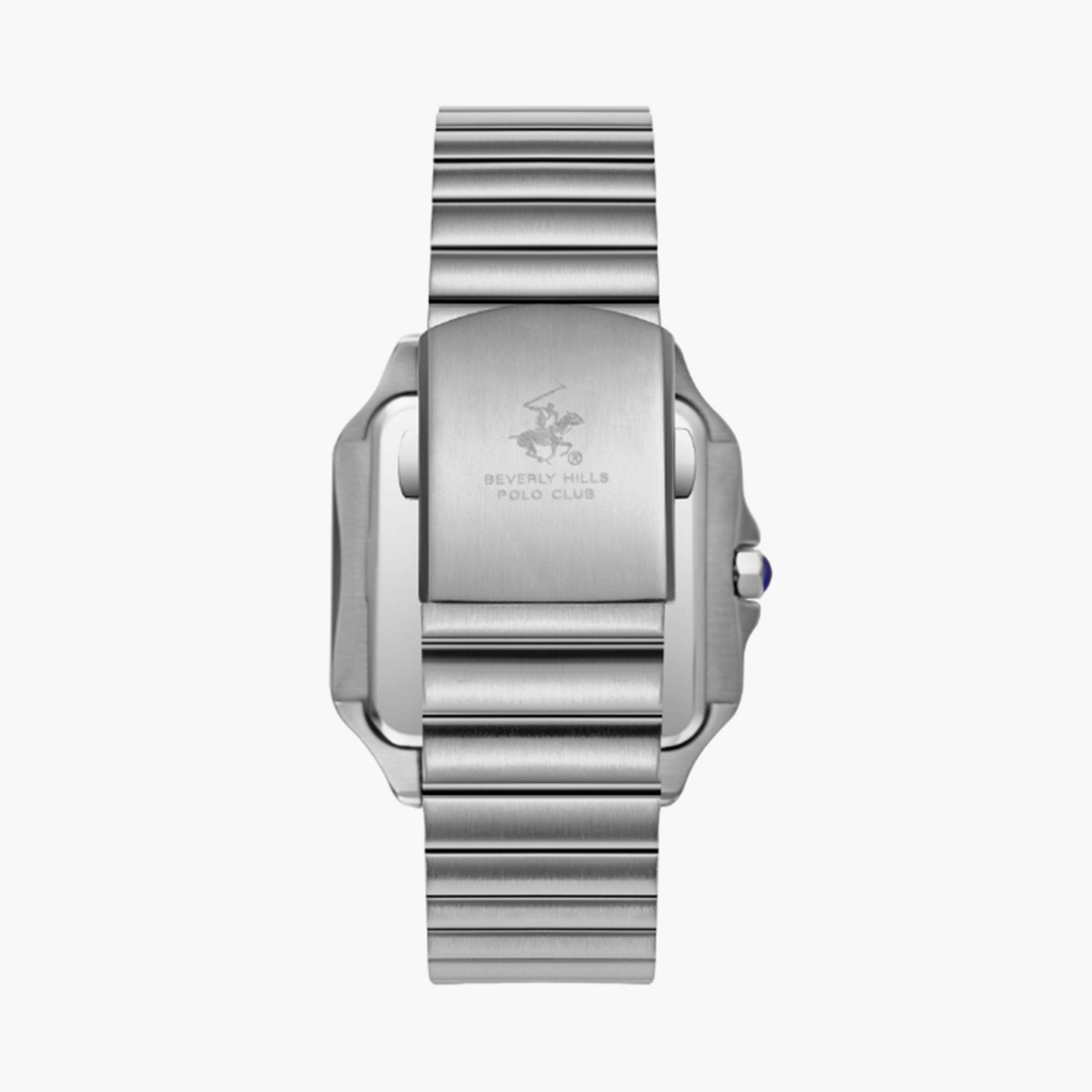بيفرلي هيلز بولو كلوب- ساعة  تناظرية للرجال سوار معدني  42مم لون فضي | BP3729X.350-men-watchesandjewellery-watches-image-2