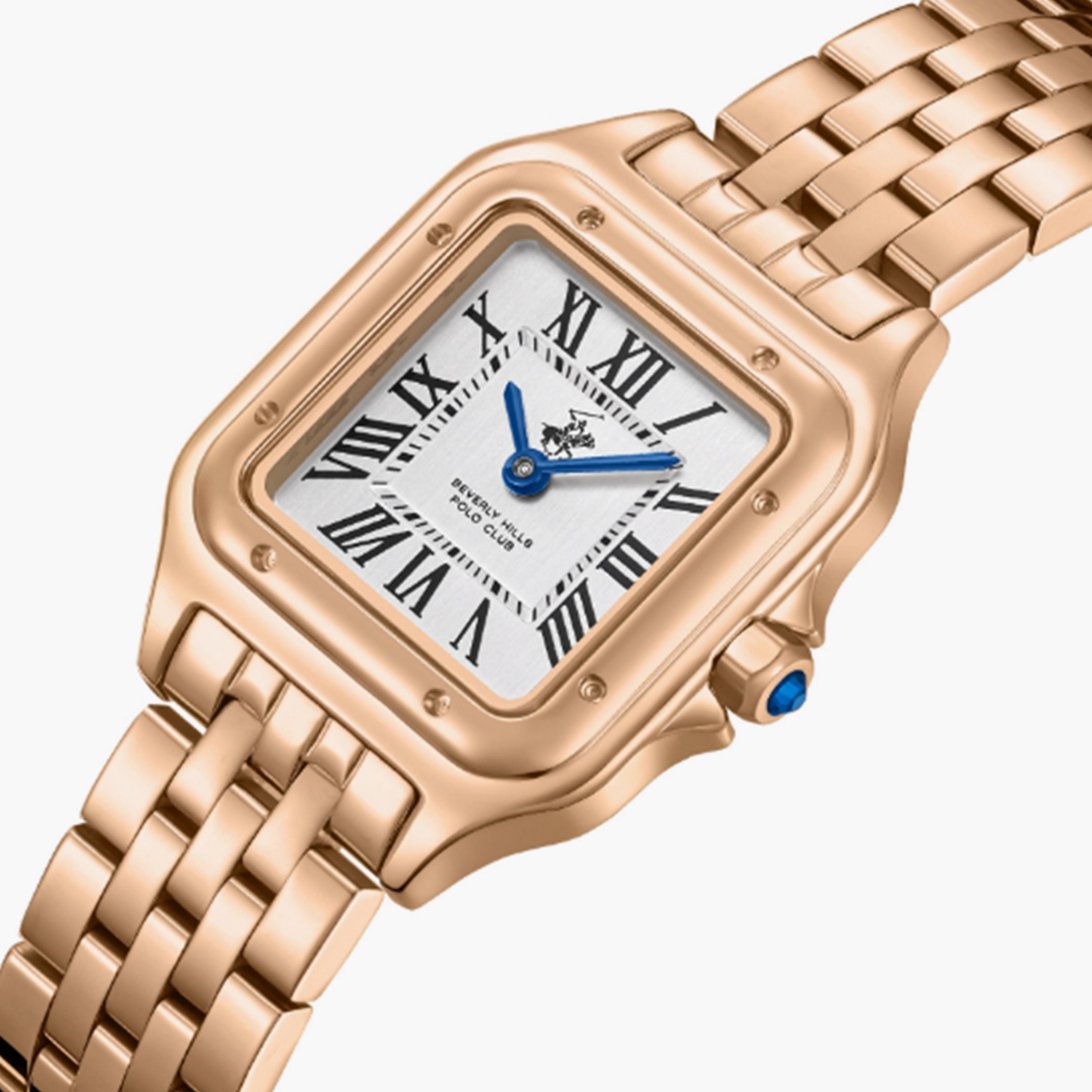 بيفرلي هيلز بولو كلوب- ساعة  تناظرية للنساء سوار معدني  27مم لون ذهبي | BP3755C.430-women-watchesandjewellery-watches-image-2