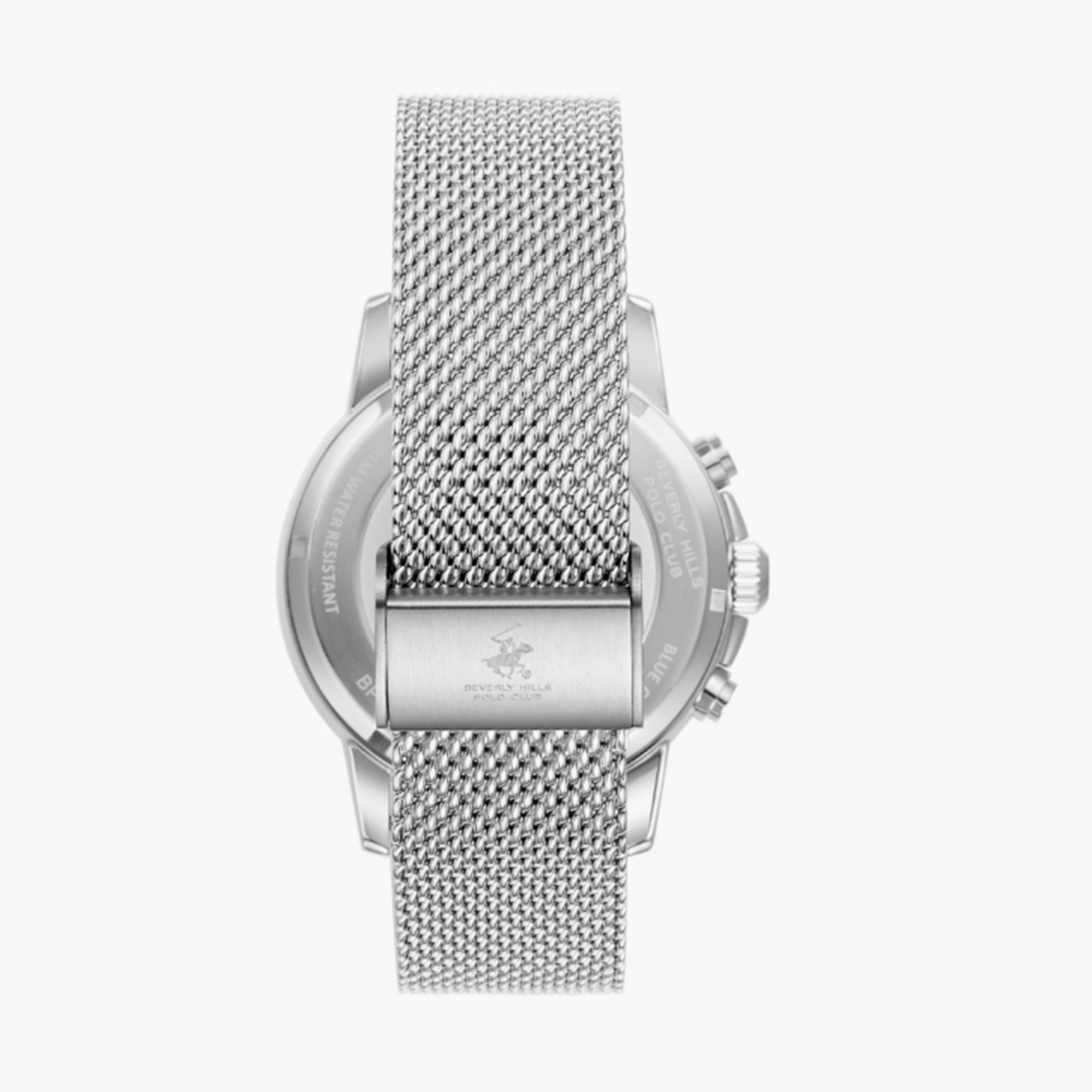 بيفرلي هيلز بولو كلوب- ساعة  تناظرية للرجال سوار معدني  44مم لون فضي | BP3647X.390-men-watchesandjewellery-watches-image-4