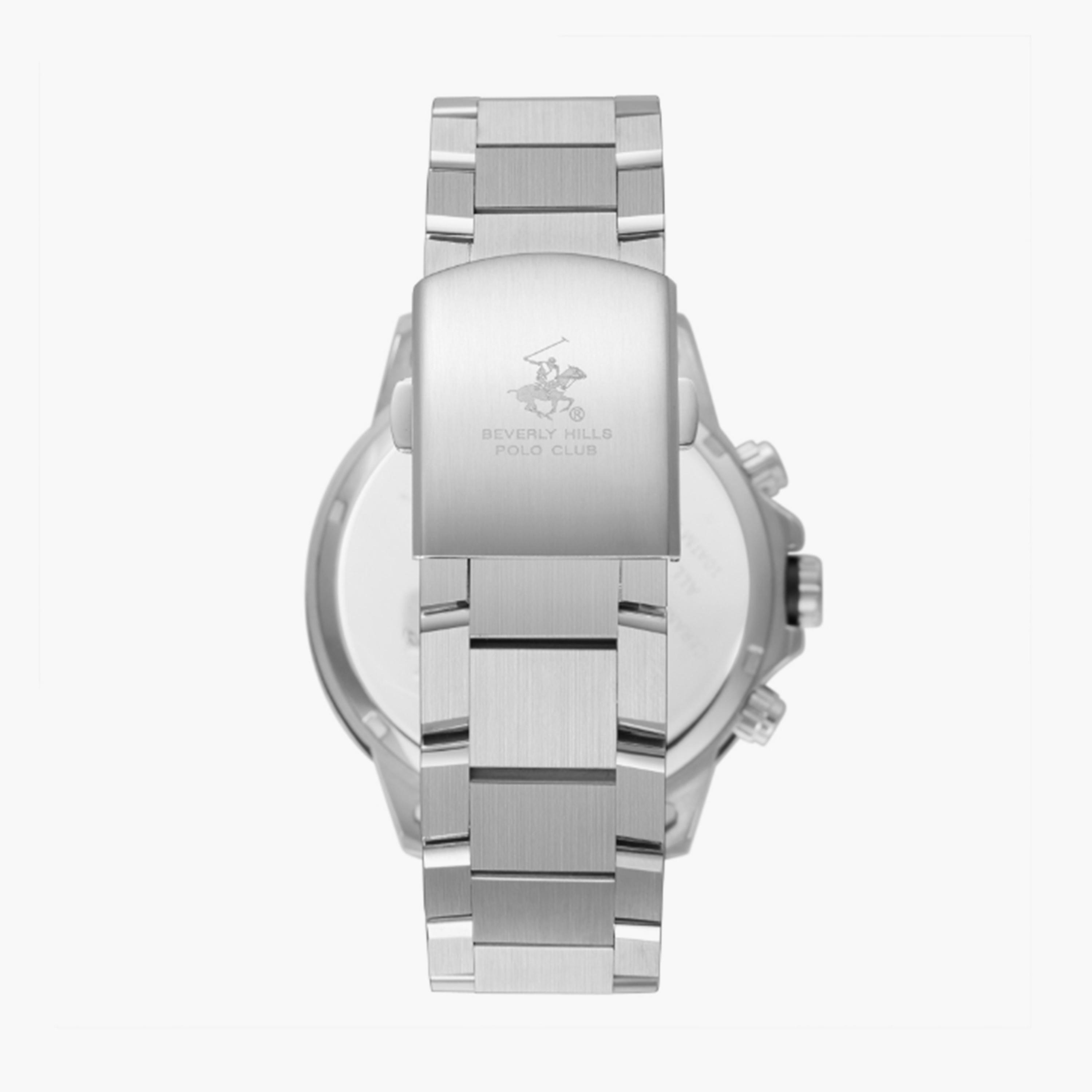 بيفرلي هيلز بولو كلوب- ساعة  تناظرية للرجال سوار معدني  45مم لون فضي | BP3651X.330-men-watchesandjewellery-watches-image-4