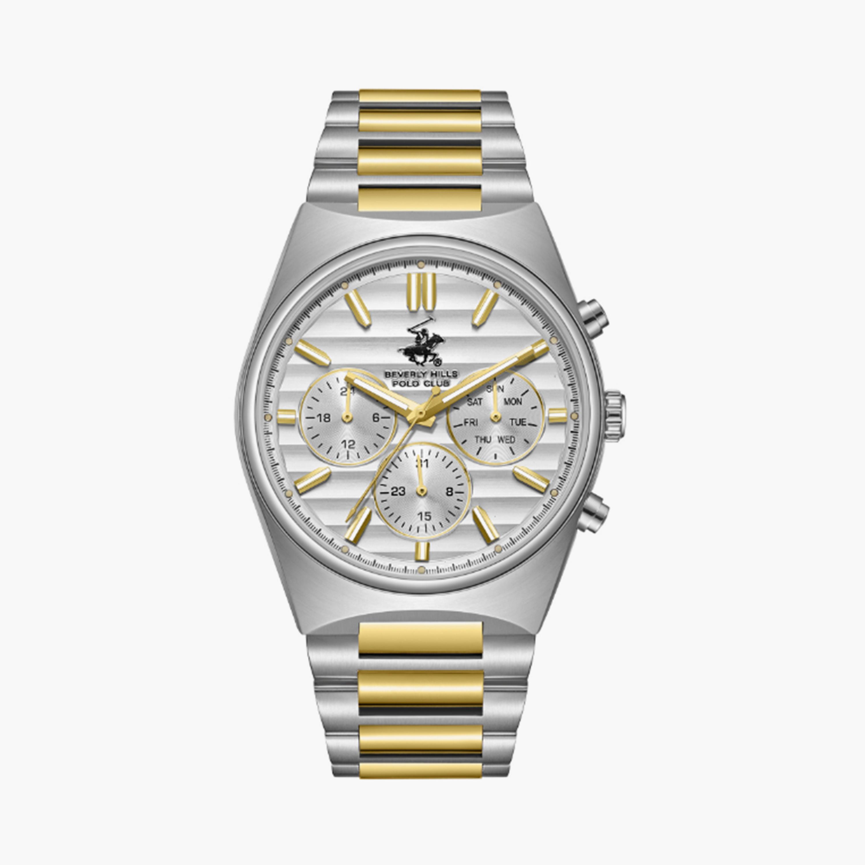 بيفرلي هيلز بولو كلوب- ساعة  كرونوغراف للرجال سوار معدني  41مم عدة ألوان | BP3744X.330-men-watchesandjewellery-watches-image-1