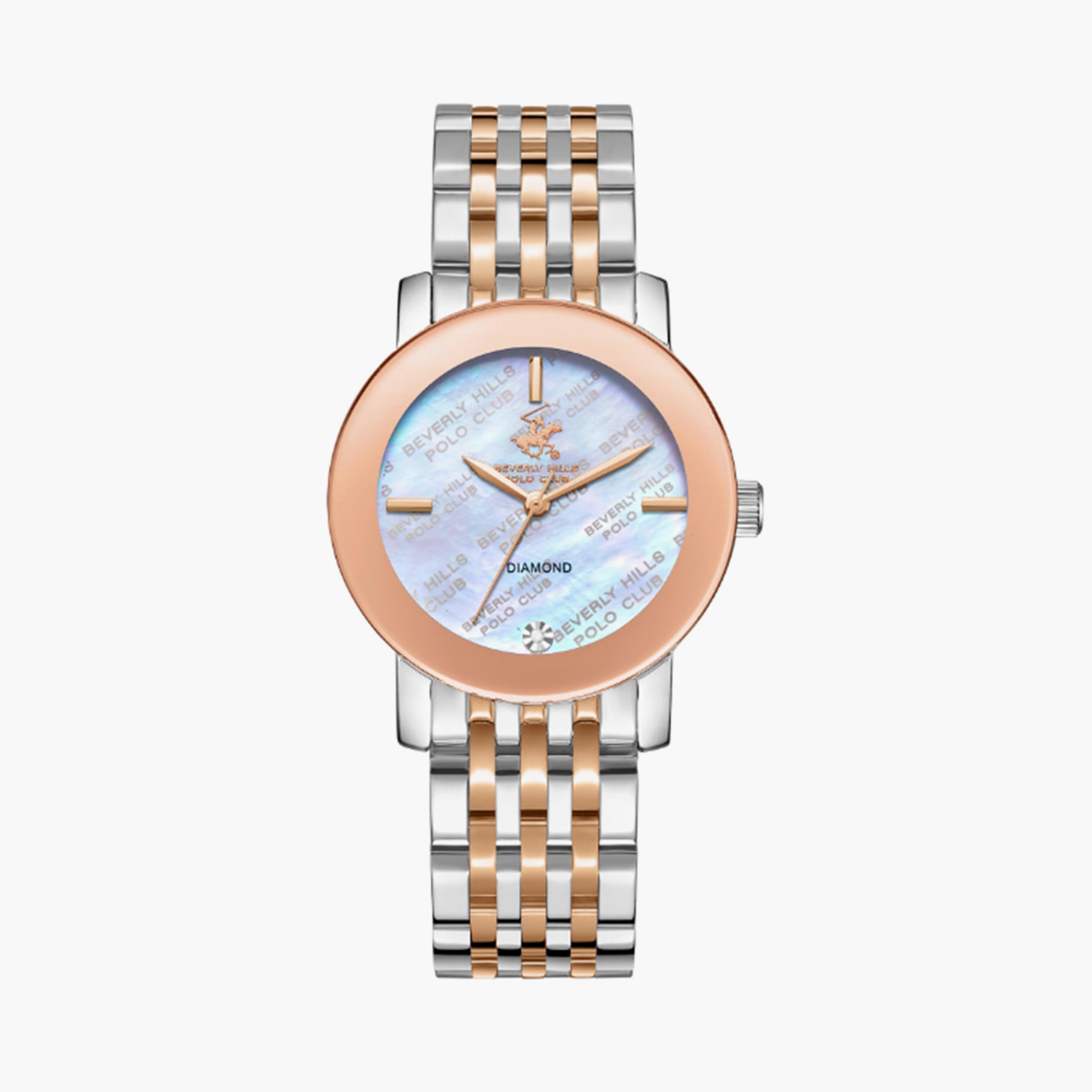 بيفرلي هيلز بولو كلوب- ساعة  تناظرية للنساء سوار معدني  32مم عدة ألوان | BP3670C.520-women-watchesandjewellery-watches-image-1