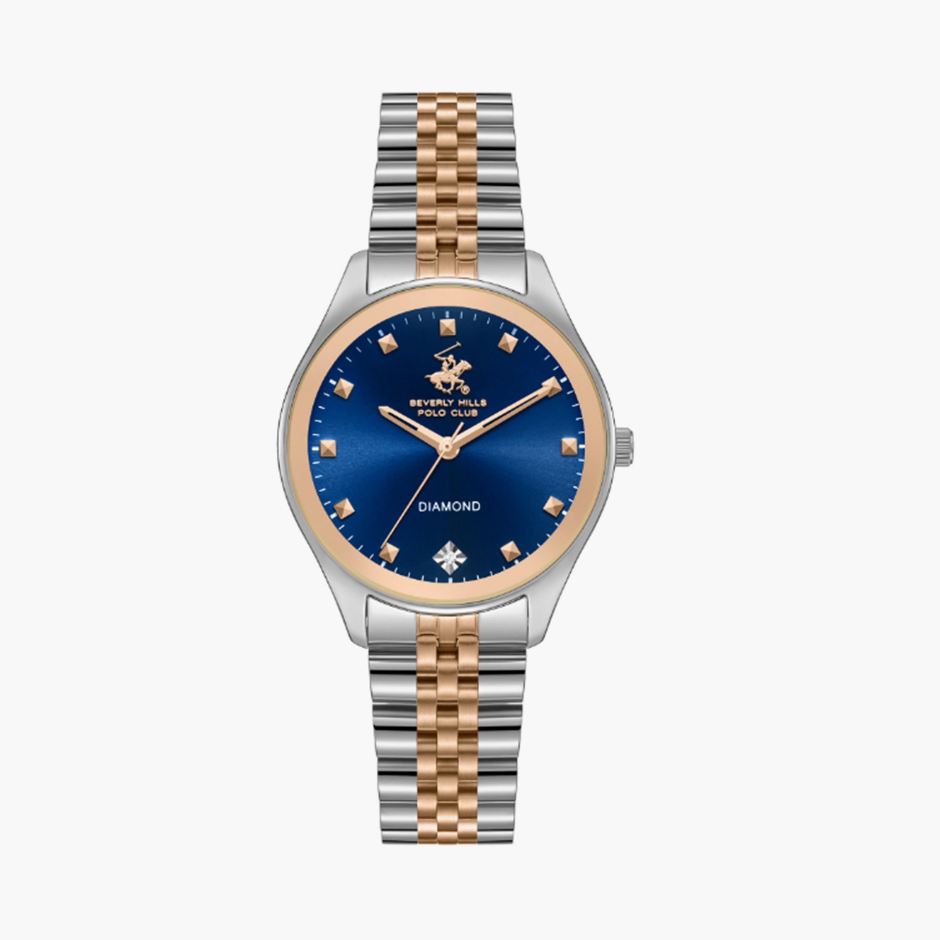 بيفرلي هيلز بولو كلوب- ساعة  تناظرية للنساء سوار معدني  34مم عدة ألوان | BP3657C.590-women-watchesandjewellery-watches-image-1