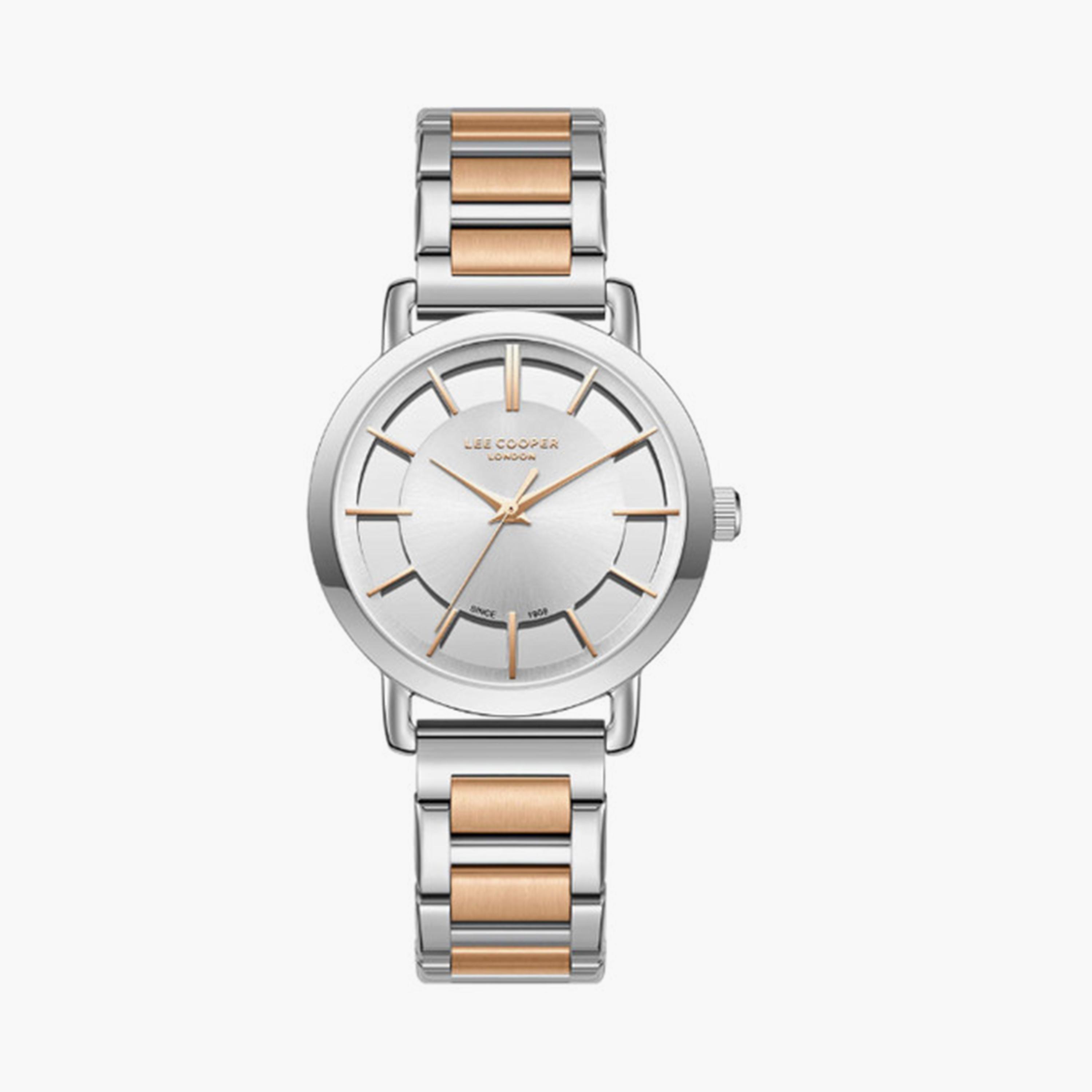 لي كوبر- ساعة  تناظرية للنساء سوار معدني  35مم عدة ألوان | LC08037.530-women-watchesandjewellery-watches-image-1