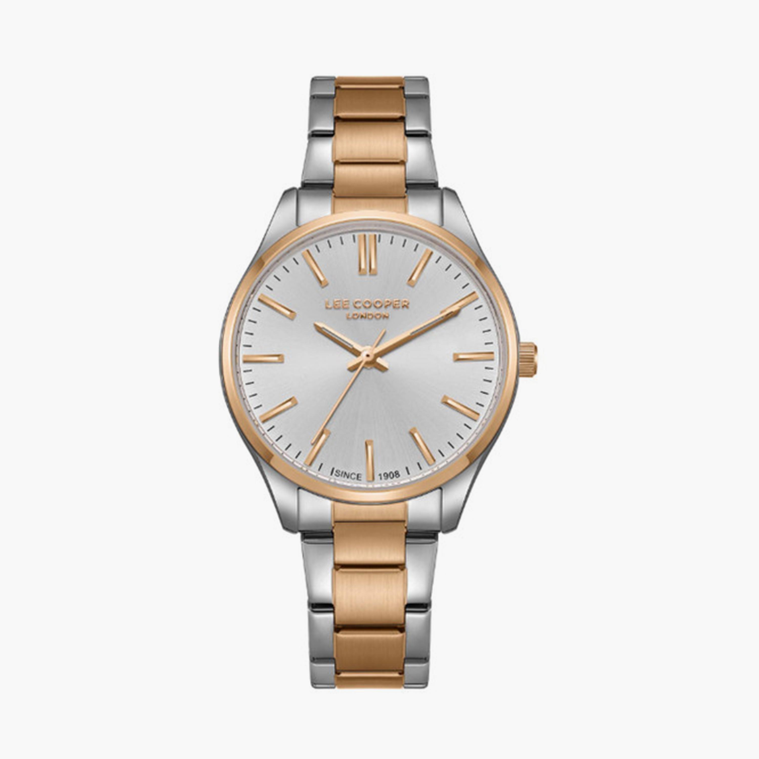 Lee Cooper Women's 34MM Multicolour Analog Metal Strap Watch | LC08011.530-women-watchesandjewellery-watches-image-1