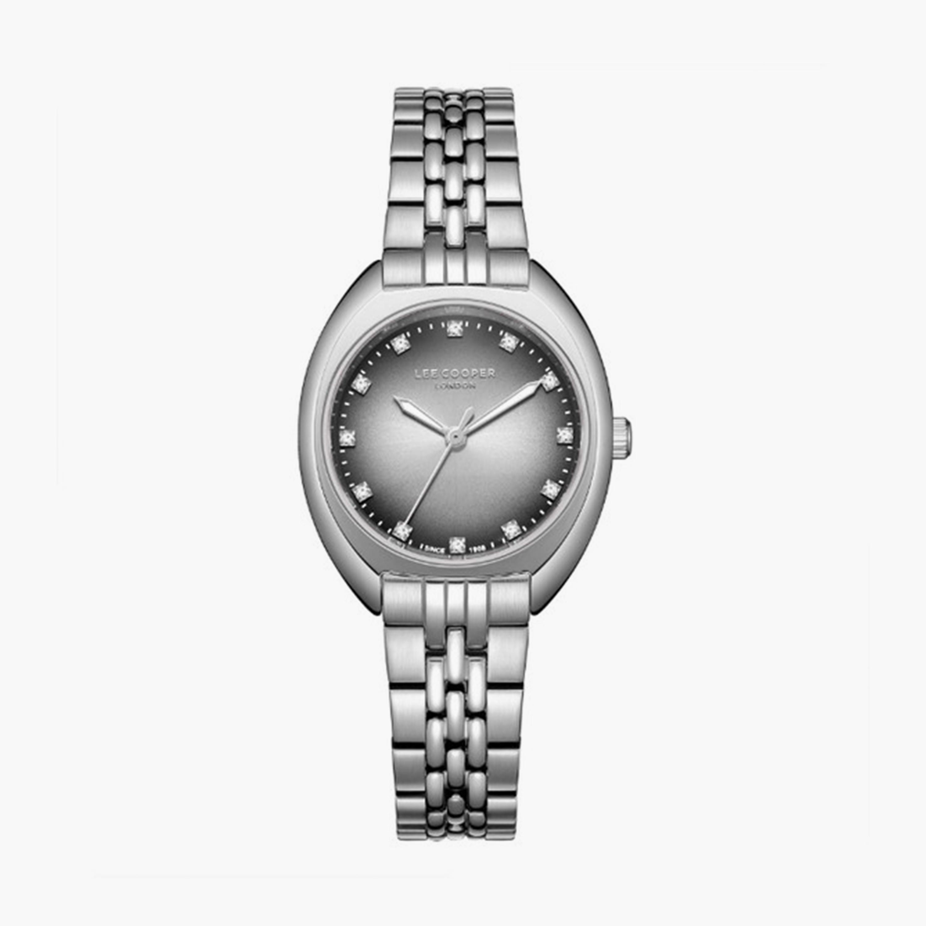 لي كوبر- ساعة  تناظرية للنساء سوار معدني  30مم لون فضي | LC07989.330-women-watchesandjewellery-watches-image-1