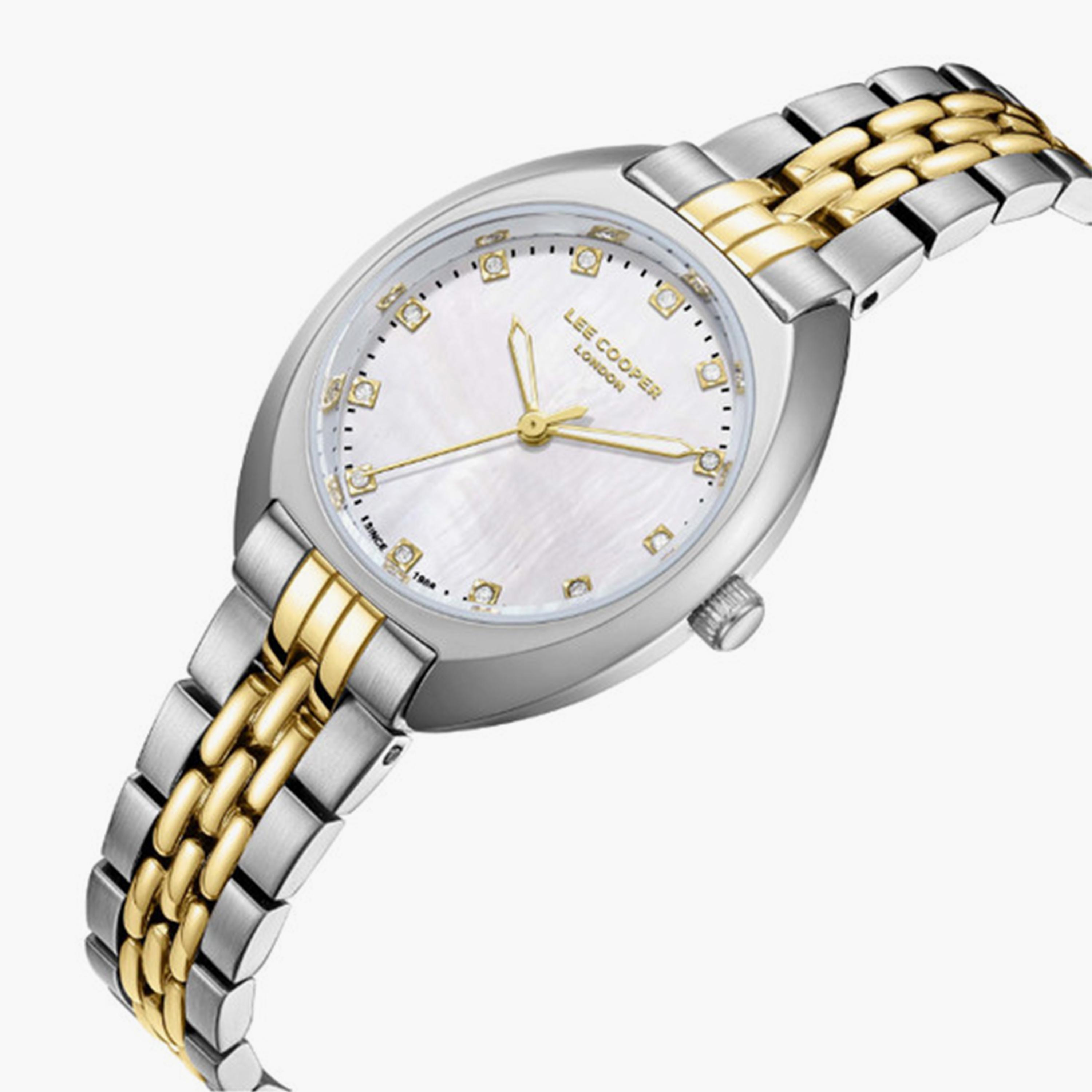 Lee Cooper Women's 30MM Multicolour Analog Metal Strap Watch | LC07989.220-women-watchesandjewellery-watches-image-2