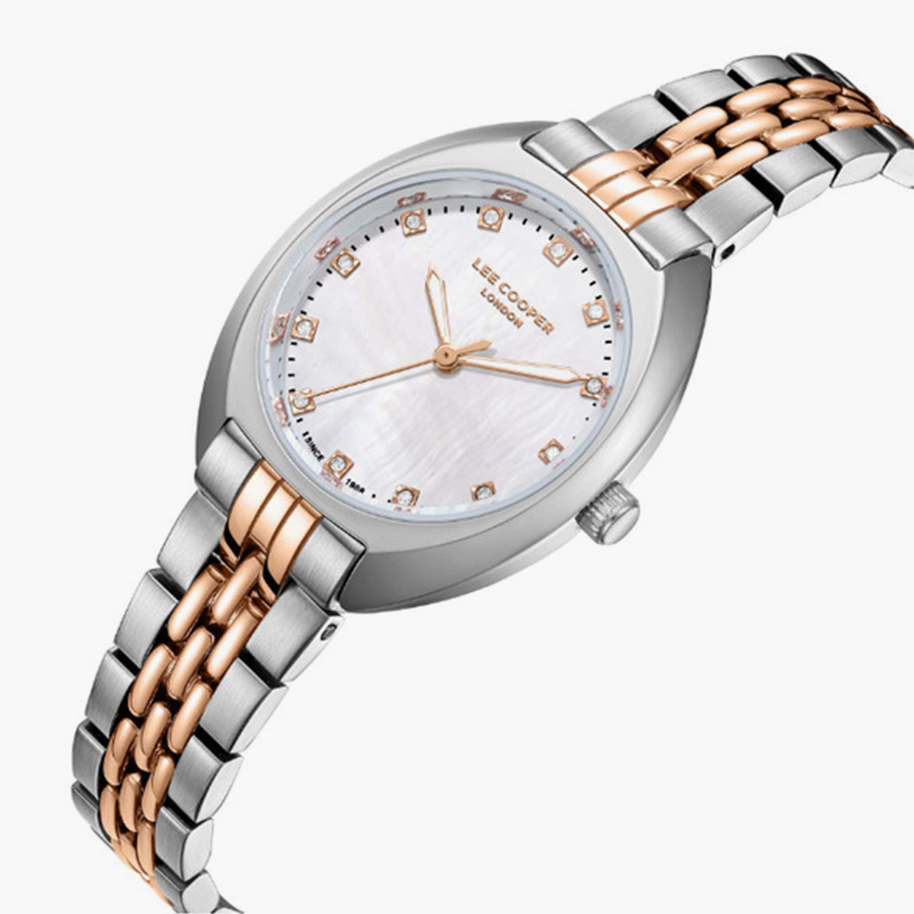 Lee Cooper Women's 30MM Multicolour Analog Metal Strap Watch | LC07989.420-women-watchesandjewellery-watches-image-2