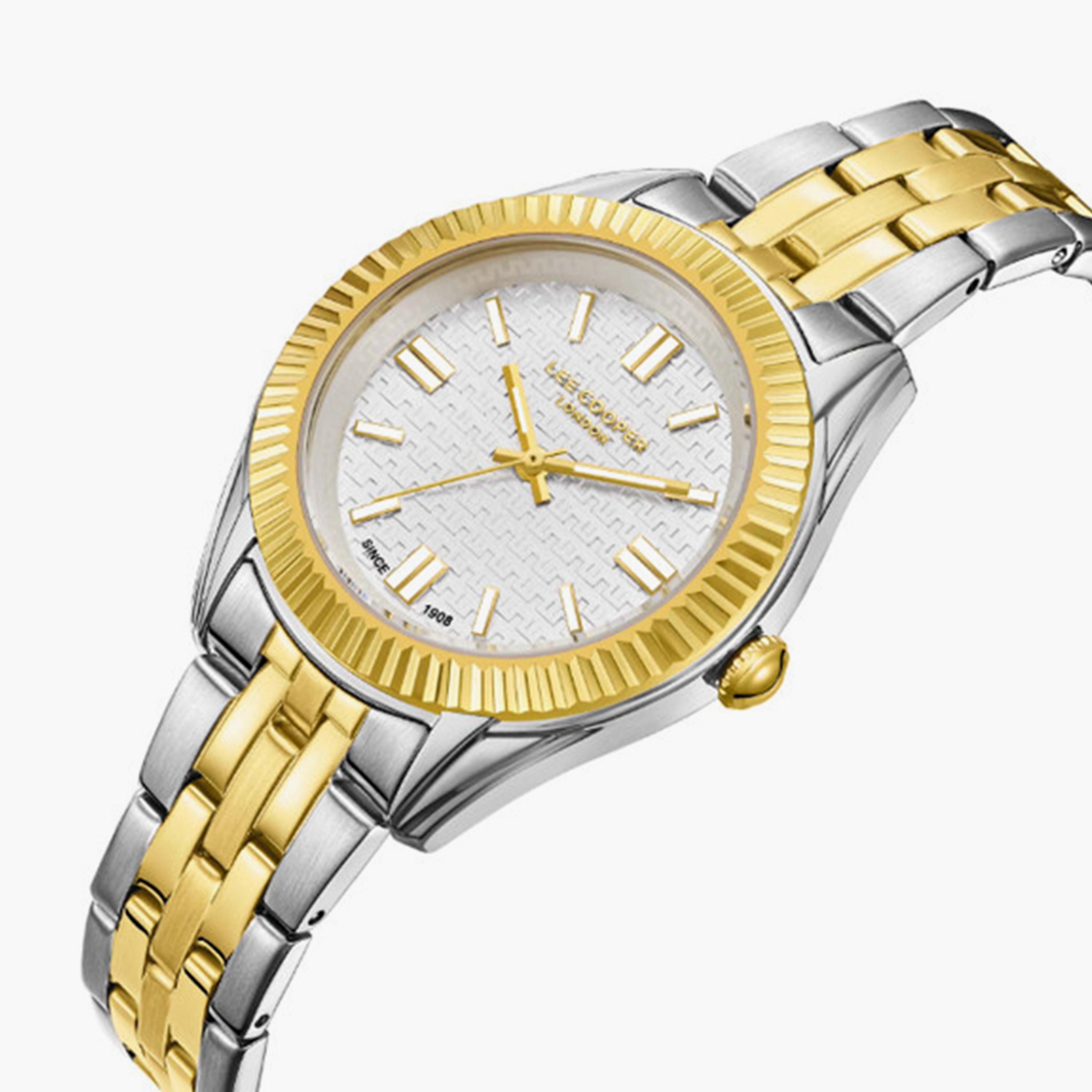 Lee Cooper Women's 34MM Multicolour Analog Metal Strap Watch | LC08038.230-women-watchesandjewellery-watches-image-2