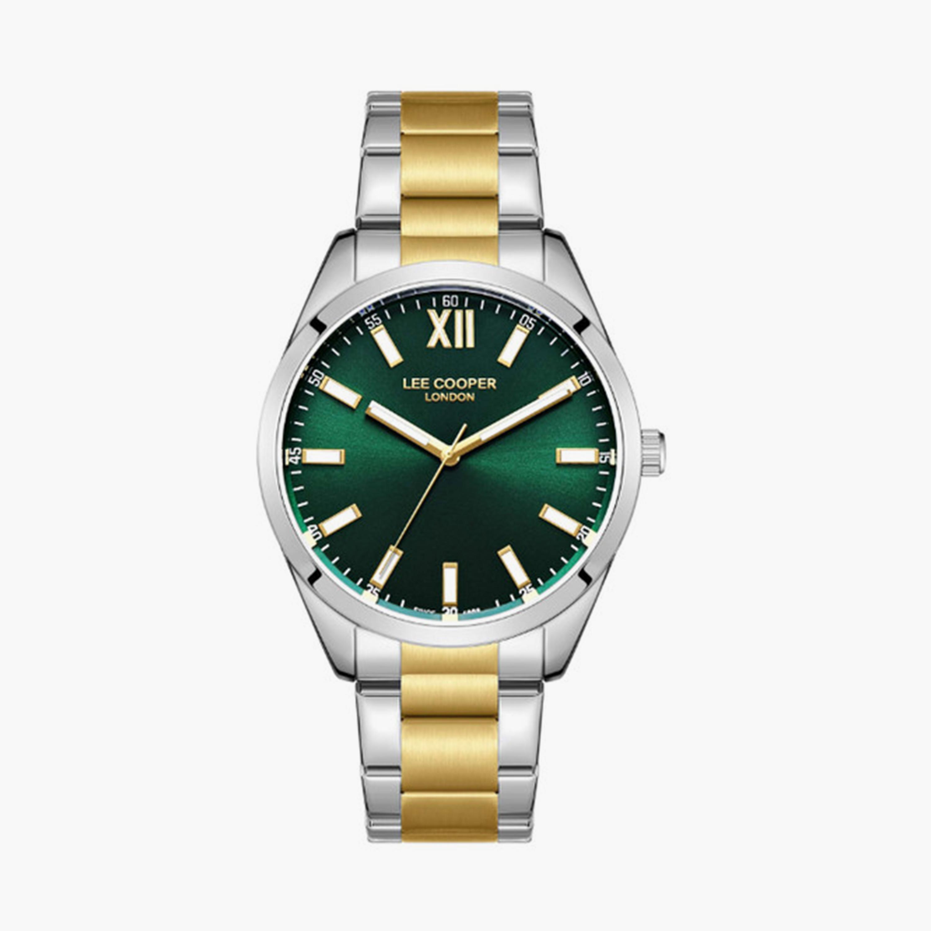 لي كوبر- ساعة  تناظرية للرجال سوار معدني  41مم عدة ألوان | LC08015.270-men-watchesandjewellery-watches-image-1