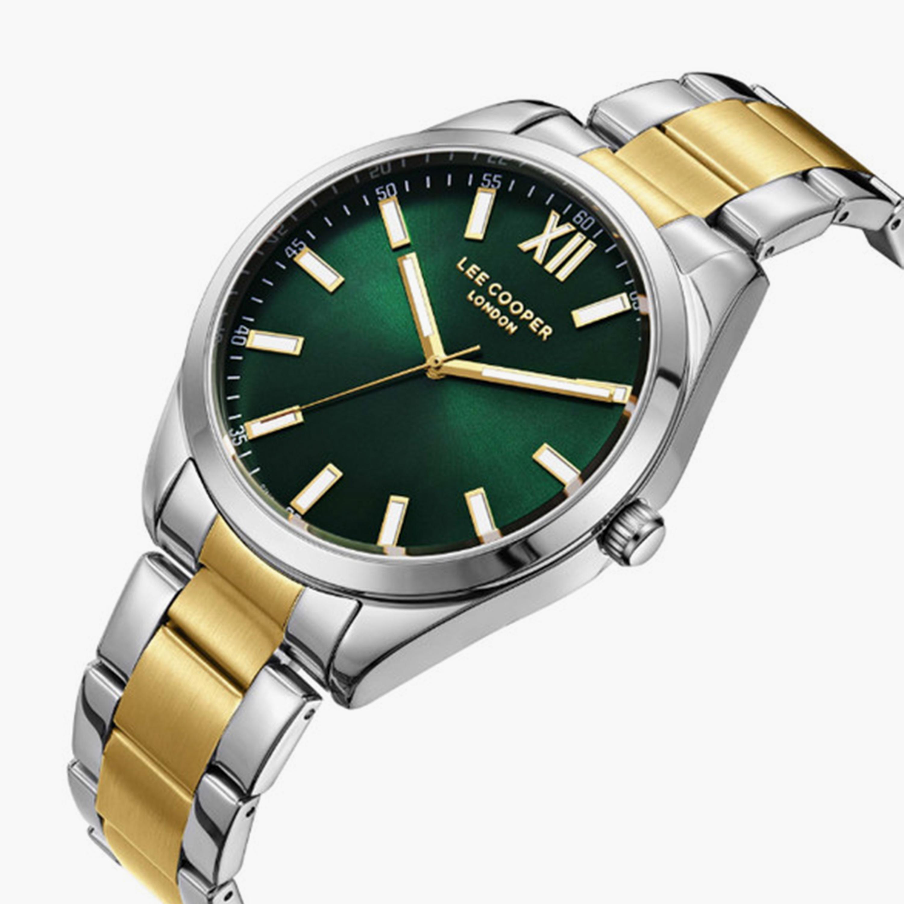لي كوبر- ساعة  تناظرية للرجال سوار معدني  41مم عدة ألوان | LC08015.270-men-watchesandjewellery-watches-image-4