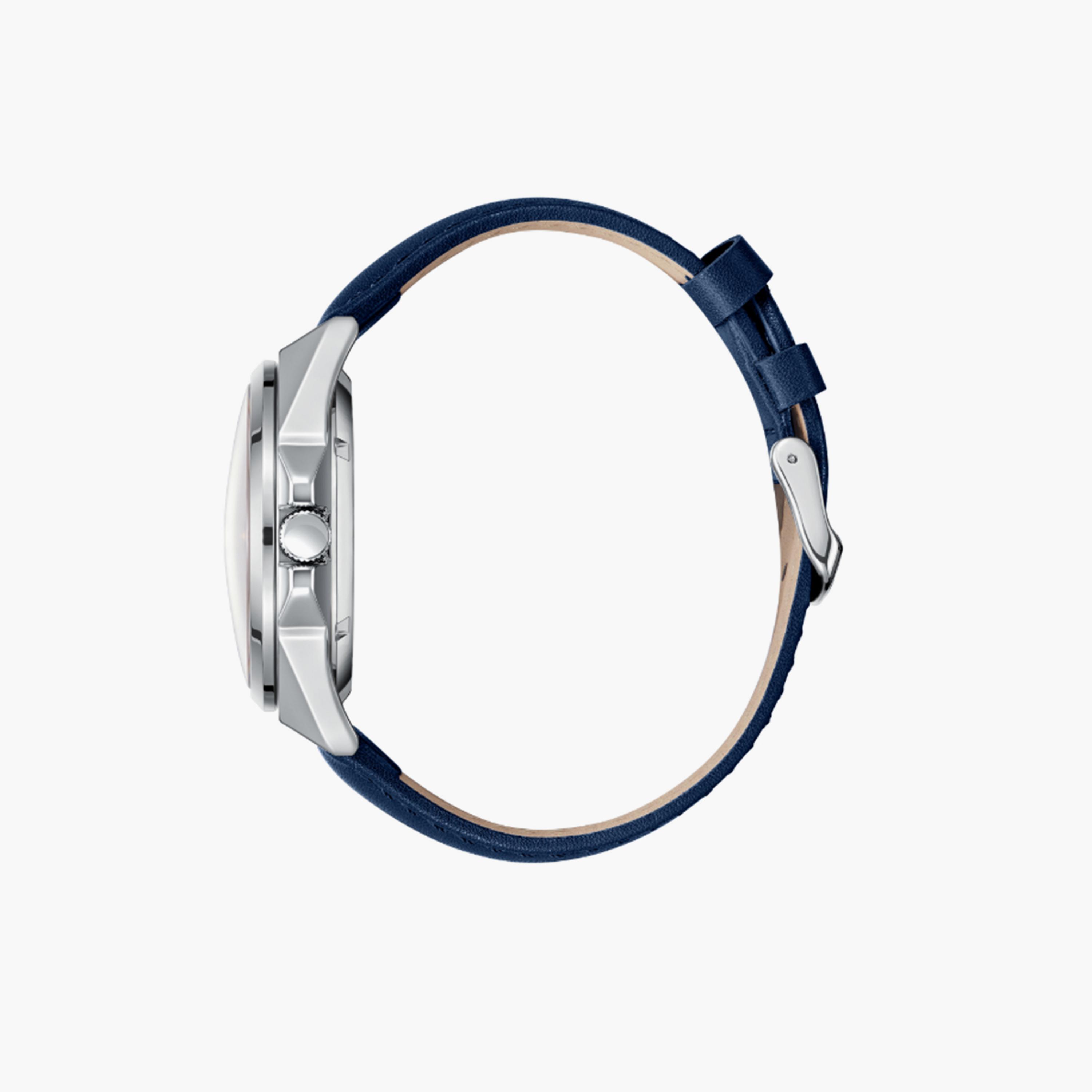 Lee Cooper Men's 44MM Blue Chronograph Leather Strap Watch | LC08103.399-men-watchesandjewellery-watches-image-3