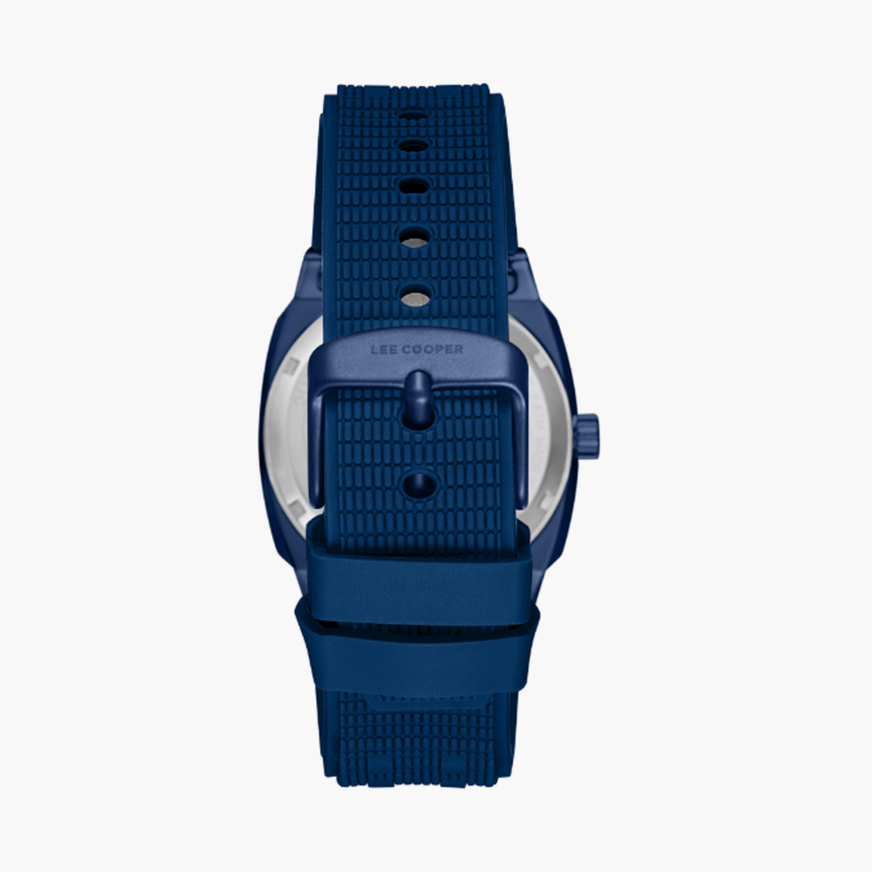 لي كوبر- ساعة  كرونوغراف للرجال سوار سيليكون  41مم لون أزرق | LC08074.999-men-watchesandjewellery-watches-image-4