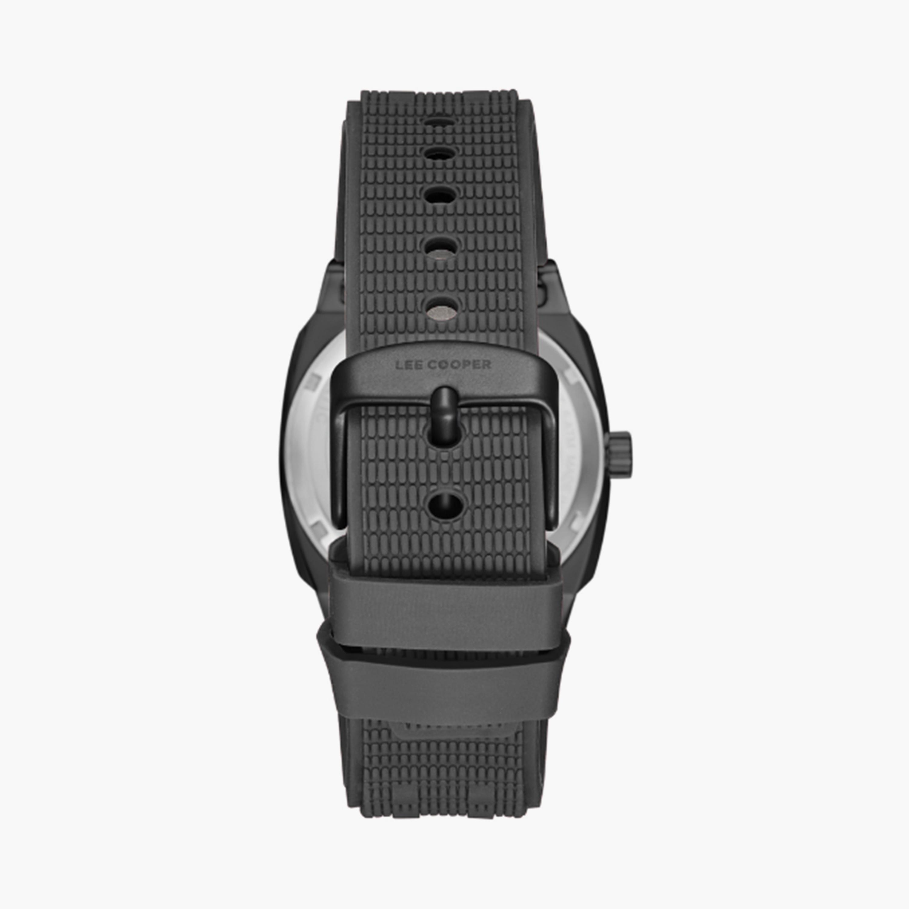 لي كوبر- ساعة  كرونوغراف للرجال سوار سيليكون  41مم لون رمادي | LC08074.066-men-watchesandjewellery-watches-image-3