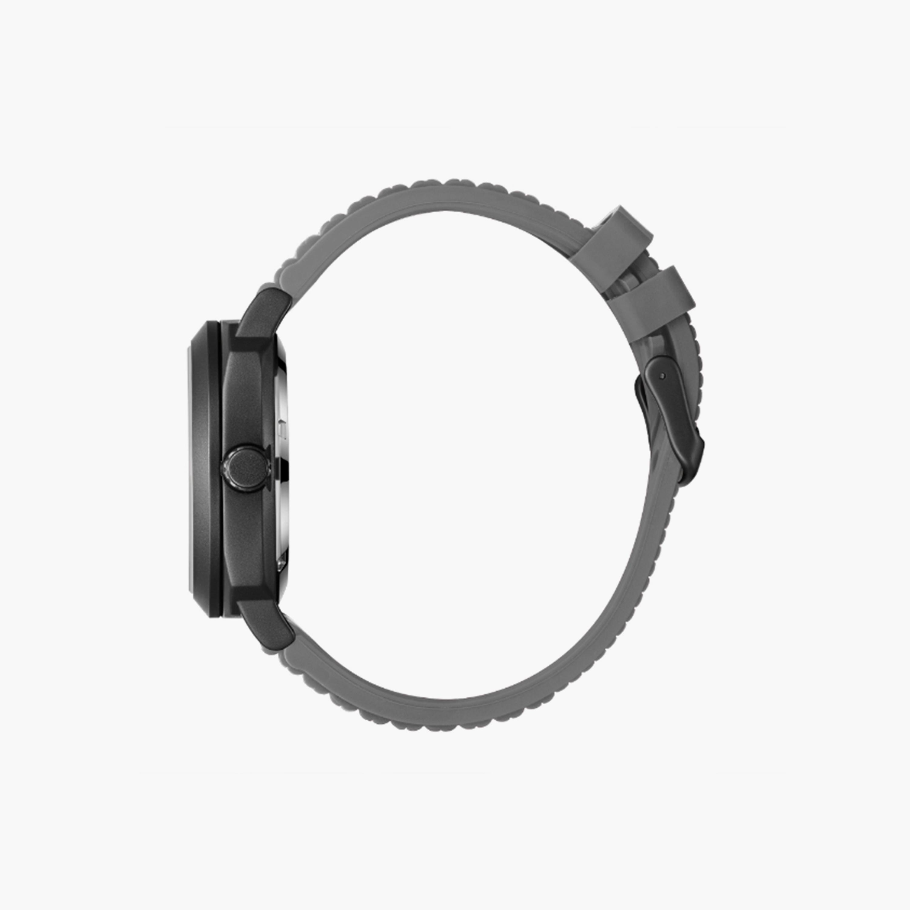 لي كوبر- ساعة  كرونوغراف للرجال سوار سيليكون  41مم لون رمادي | LC08074.066-men-watchesandjewellery-watches-image-4