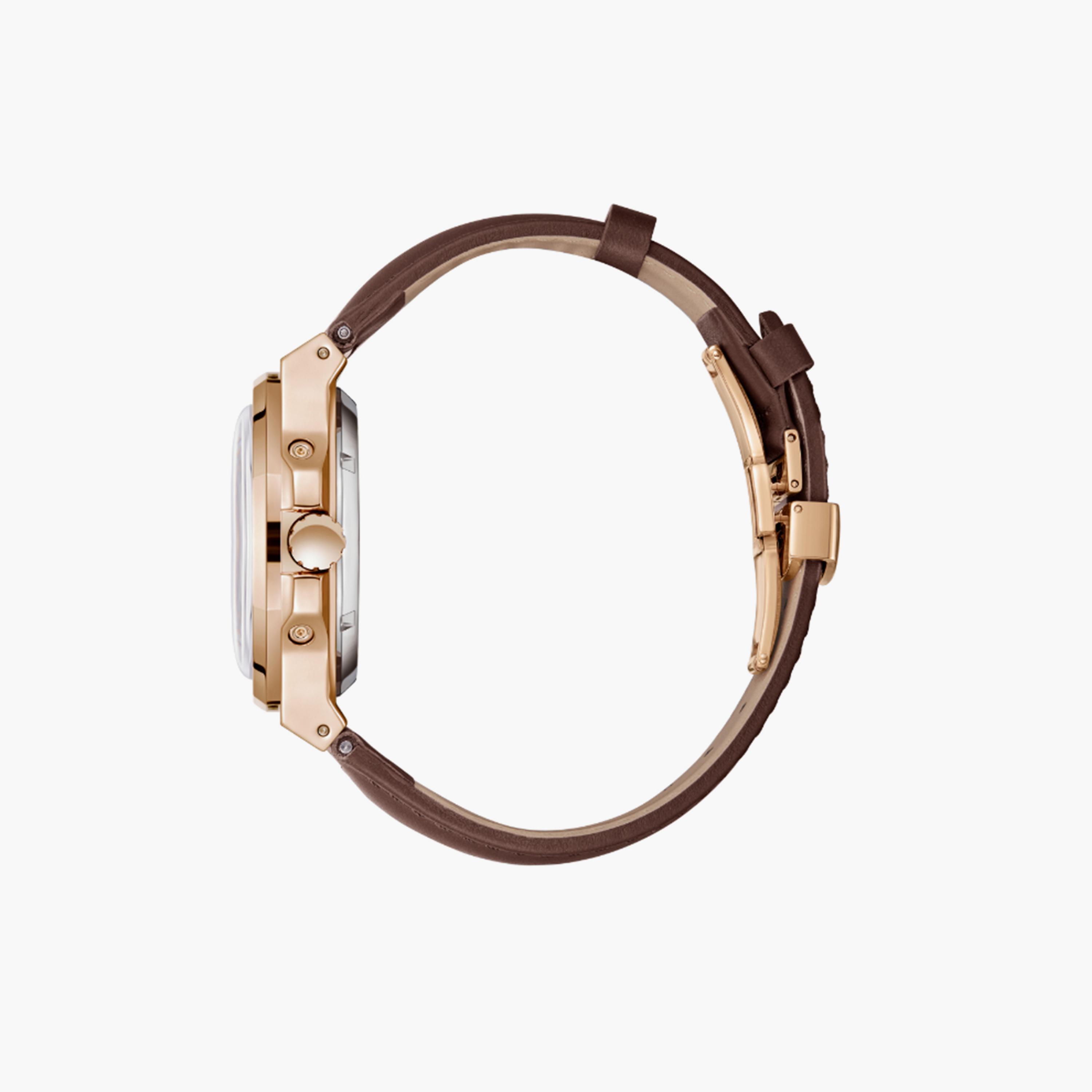 Lee Cooper Men's 43MM Brown Chronograph Leather Strap Watch | LC08125.462-men-watchesandjewellery-watches-image-3