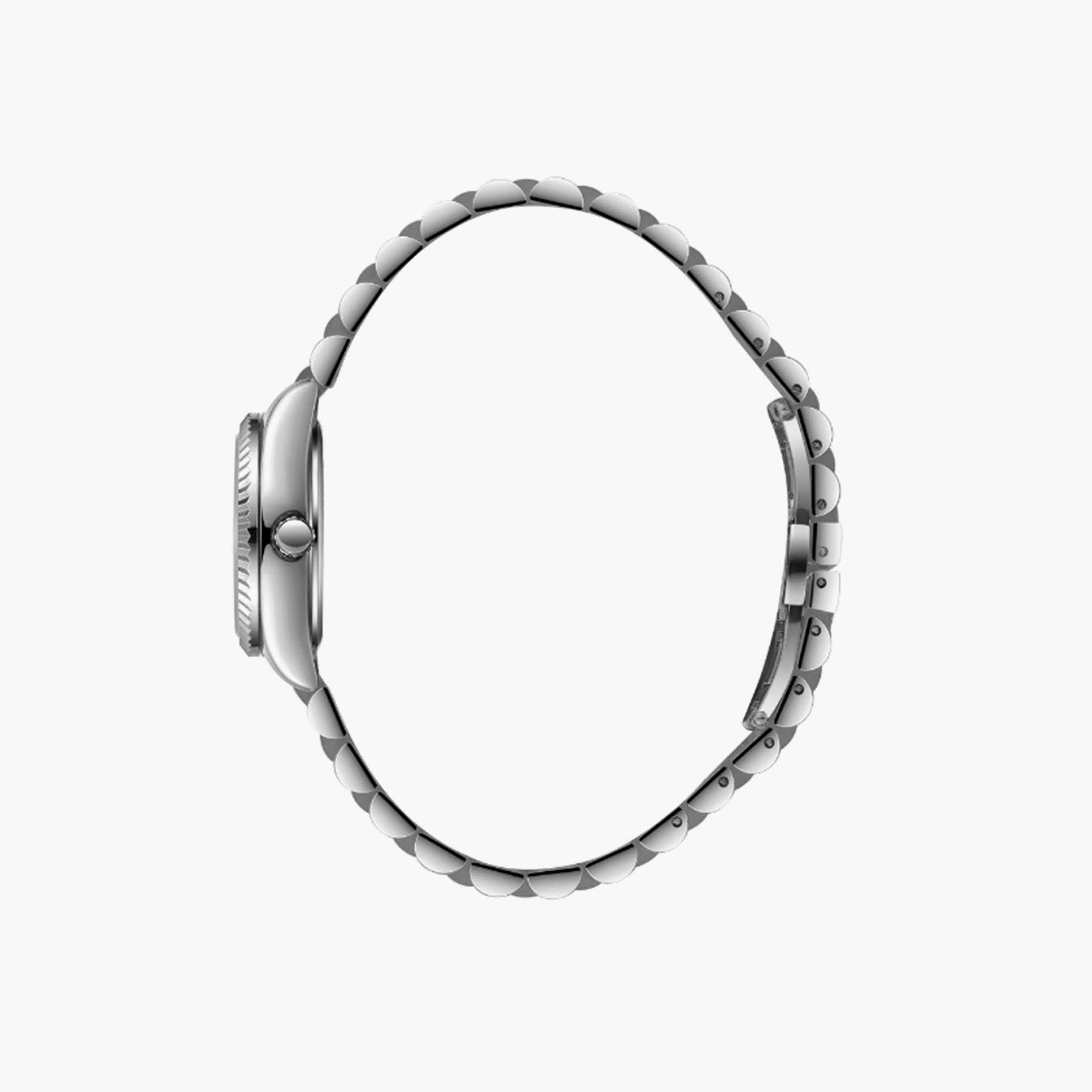 لي كوبر- ساعة  تناظرية للنساء سوار معدني  28مم لون فضي | LC08126.390-women-watchesandjewellery-watches-image-3