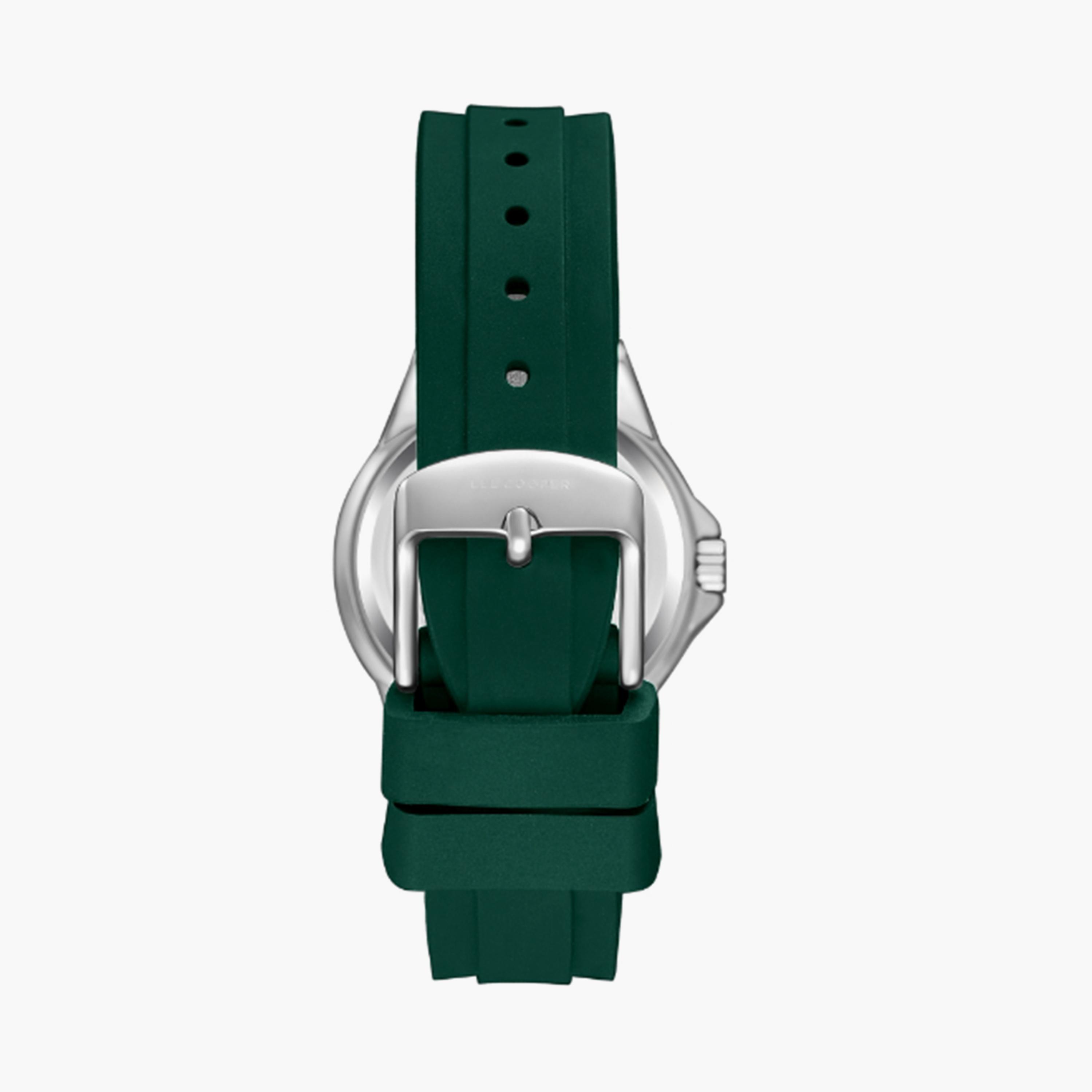 Lee Cooper Women's 35MM Green Chronograph Silicone Strap Watch | LC08099.377-women-watchesandjewellery-watches-image-4
