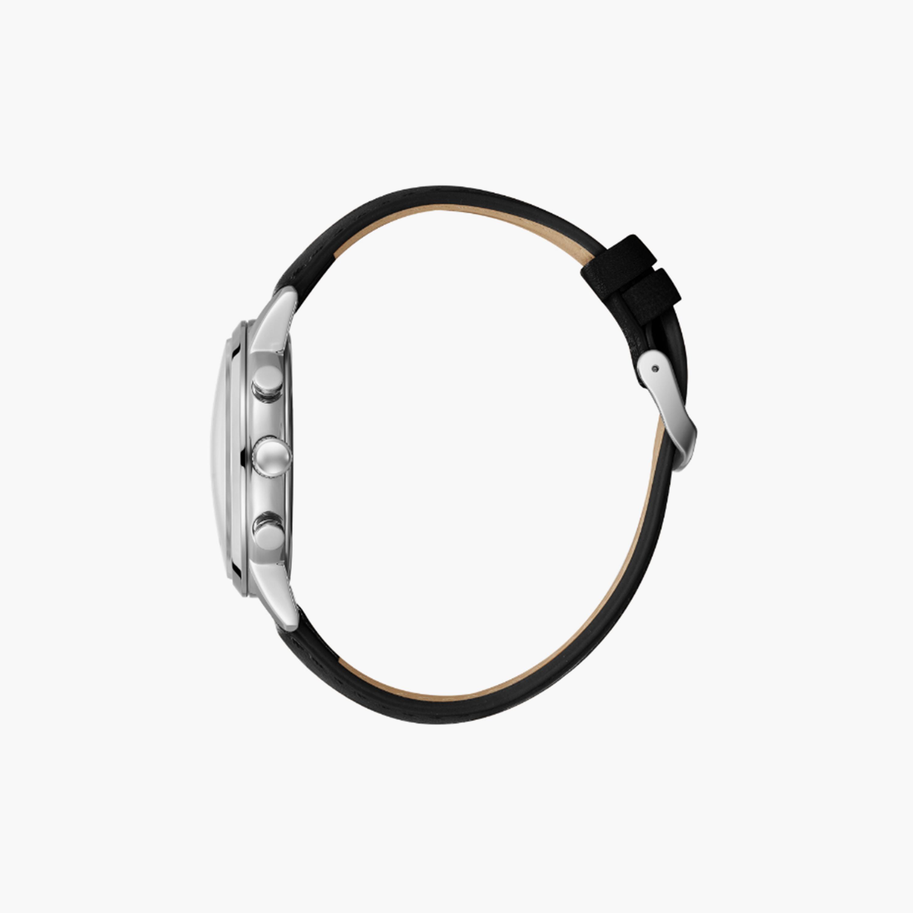 Lee Cooper Men's 44MM Black Chronograph Leather Strap Watch | LC08085.351-men-watchesandjewellery-watches-image-3