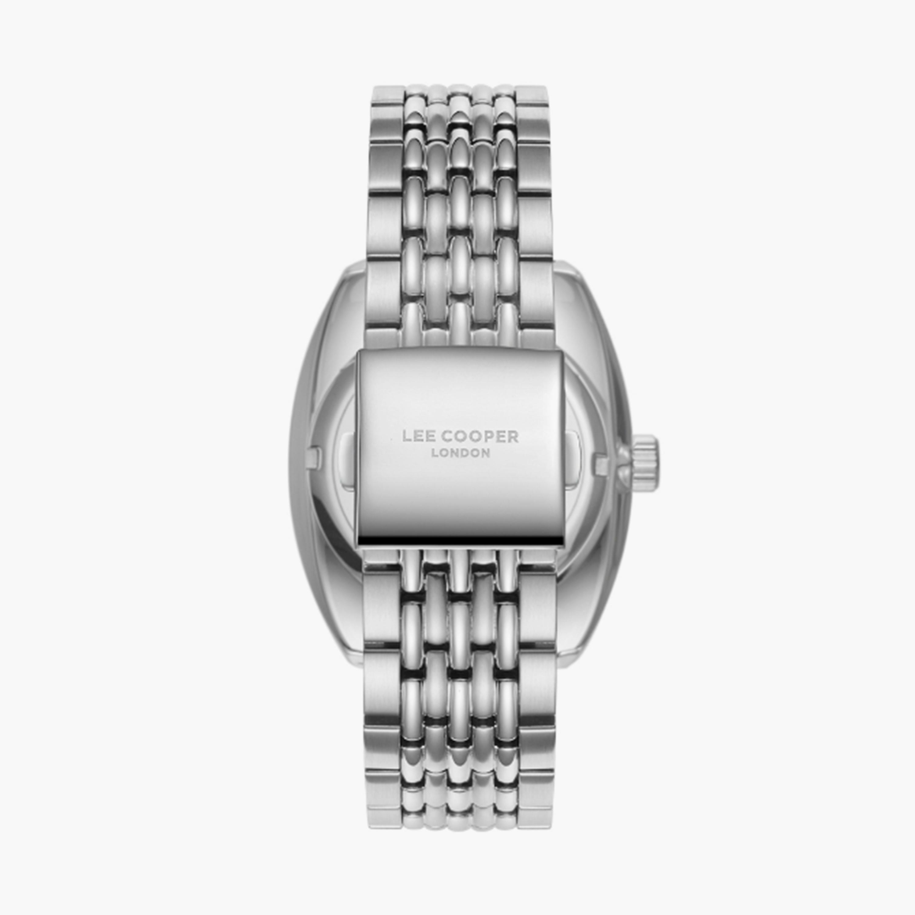 Lee Cooper Men's 42MM Silver Analog Metal Strap Watch | LC07997.370-men-watchesandjewellery-watches-image-4
