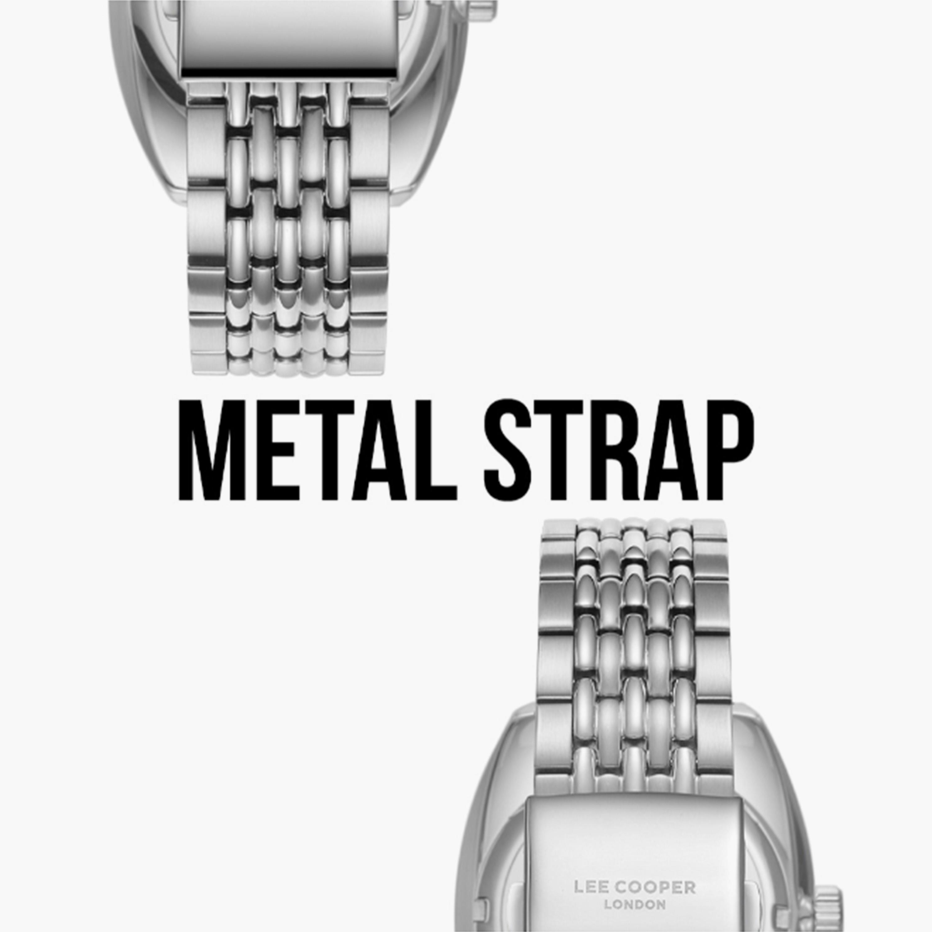 Lee Cooper Men's 42MM Silver Analog Metal Strap Watch | LC07997.370-men-watchesandjewellery-watches-image-6