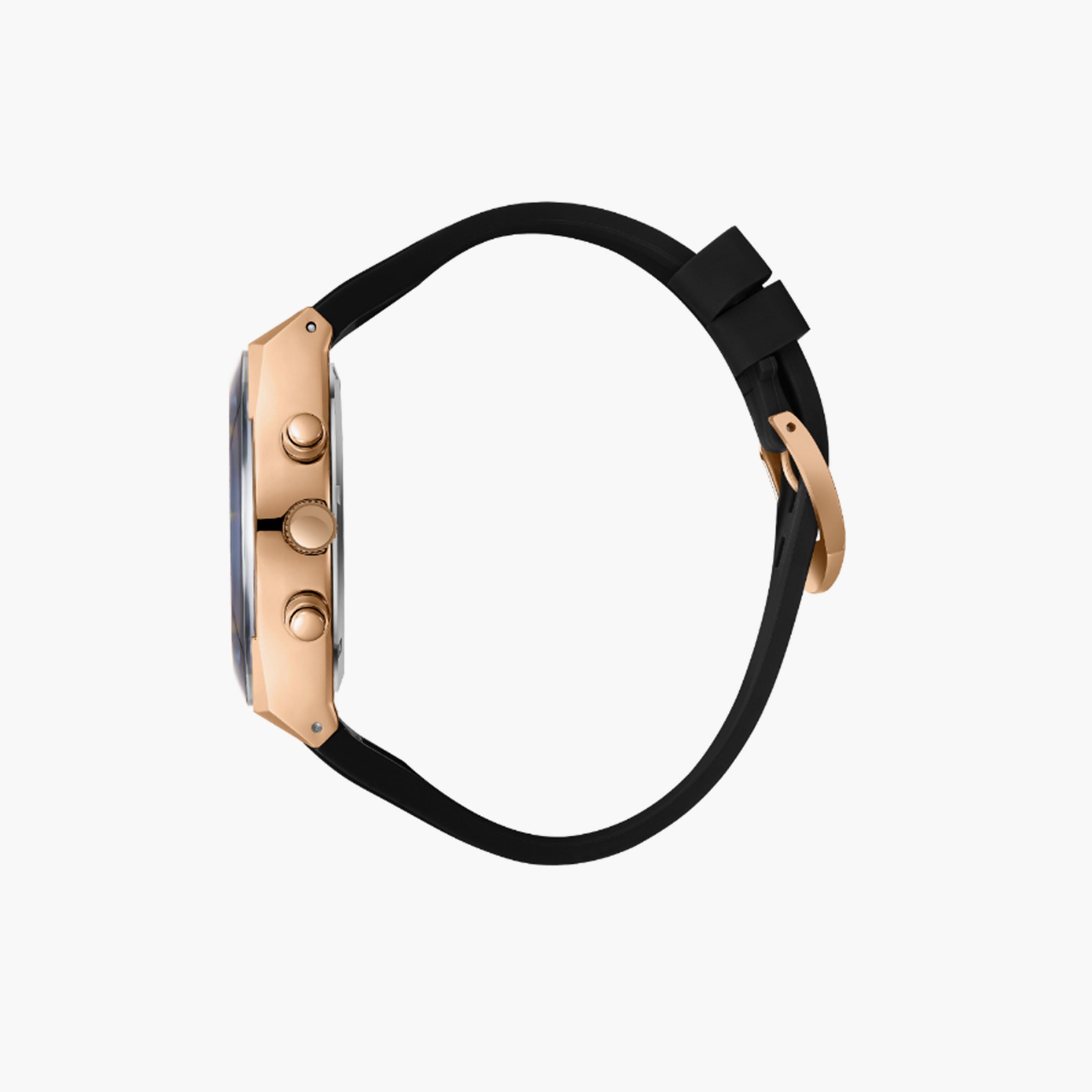 لي كوبر- ساعة  كرونوغراف للرجال سوار سيليكون  42مم لون أسود | LC08088.451-men-watchesandjewellery-watches-image-3