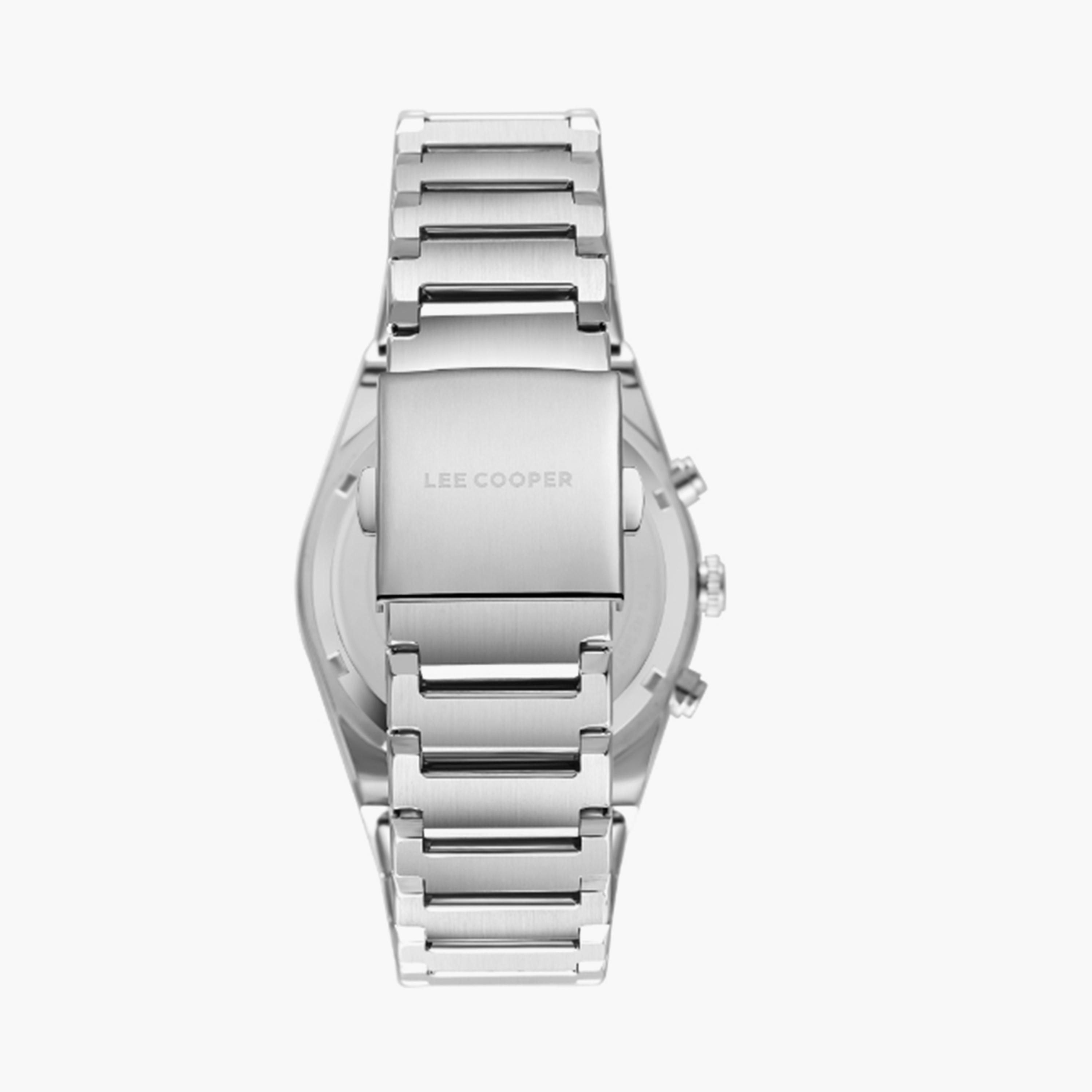 Lee Cooper Men's 42MM Silver Chronograph Metal Strap Watch | LC08100.330-men-watchesandjewellery-watches-image-4