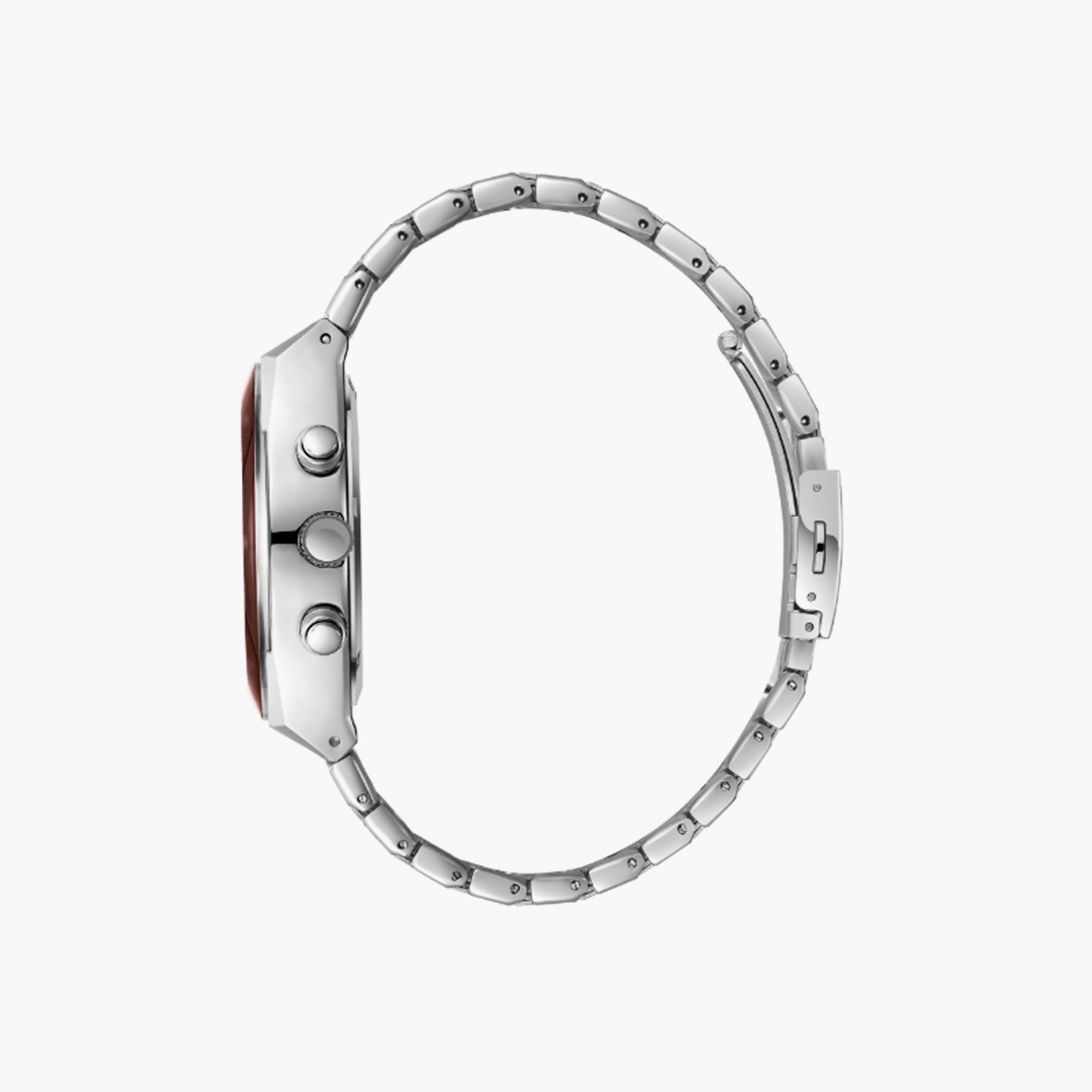 لي كوبر- ساعة  كرونوغراف للرجال سوار معدني  42مم لون فضي | LC08100.340-men-watchesandjewellery-watches-image-3