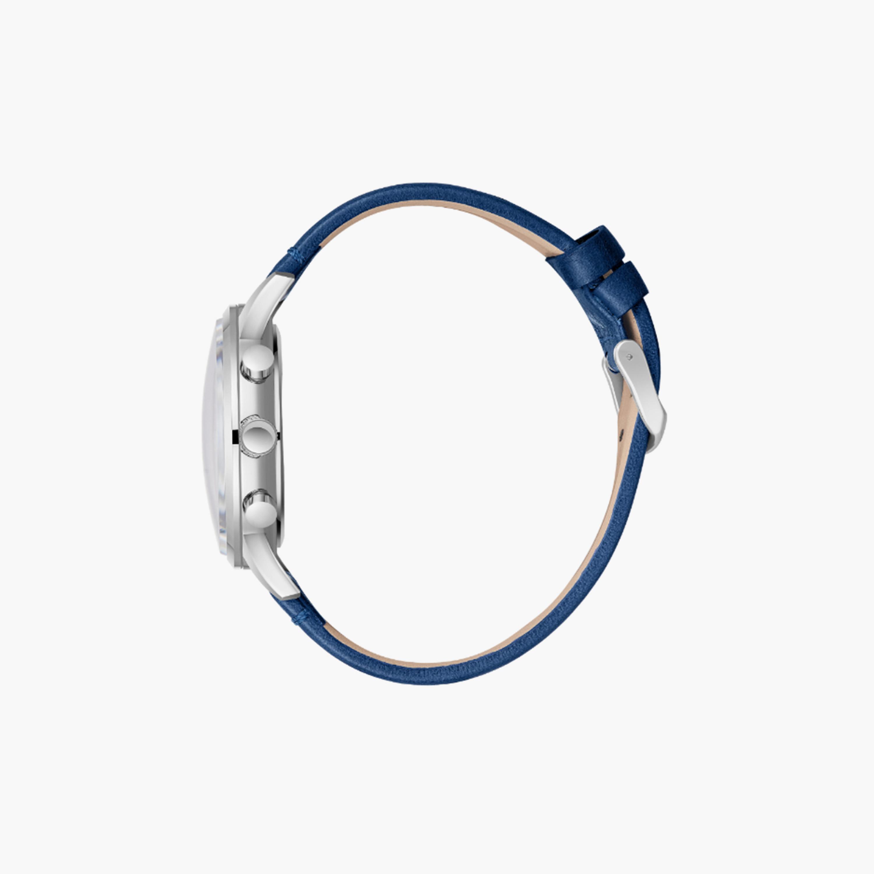 Lee Cooper Men's 44MM Blue Chronograph Leather Strap Watch | LC08001.599-men-watchesandjewellery-watches-image-3