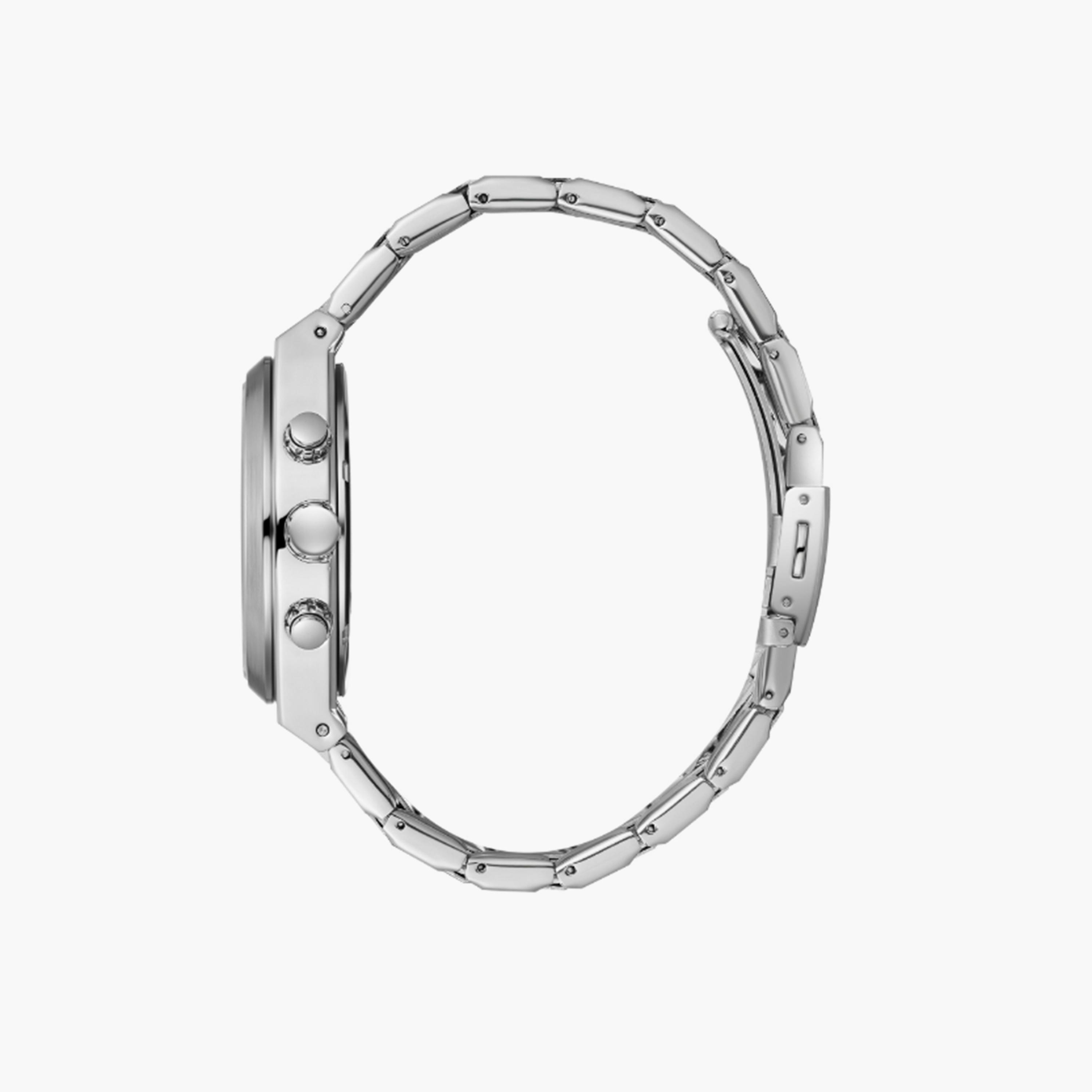 Lee Cooper Men's 41MM Silver Chronograph Metal Strap Watch | LC08084.390-men-watchesandjewellery-watches-image-3