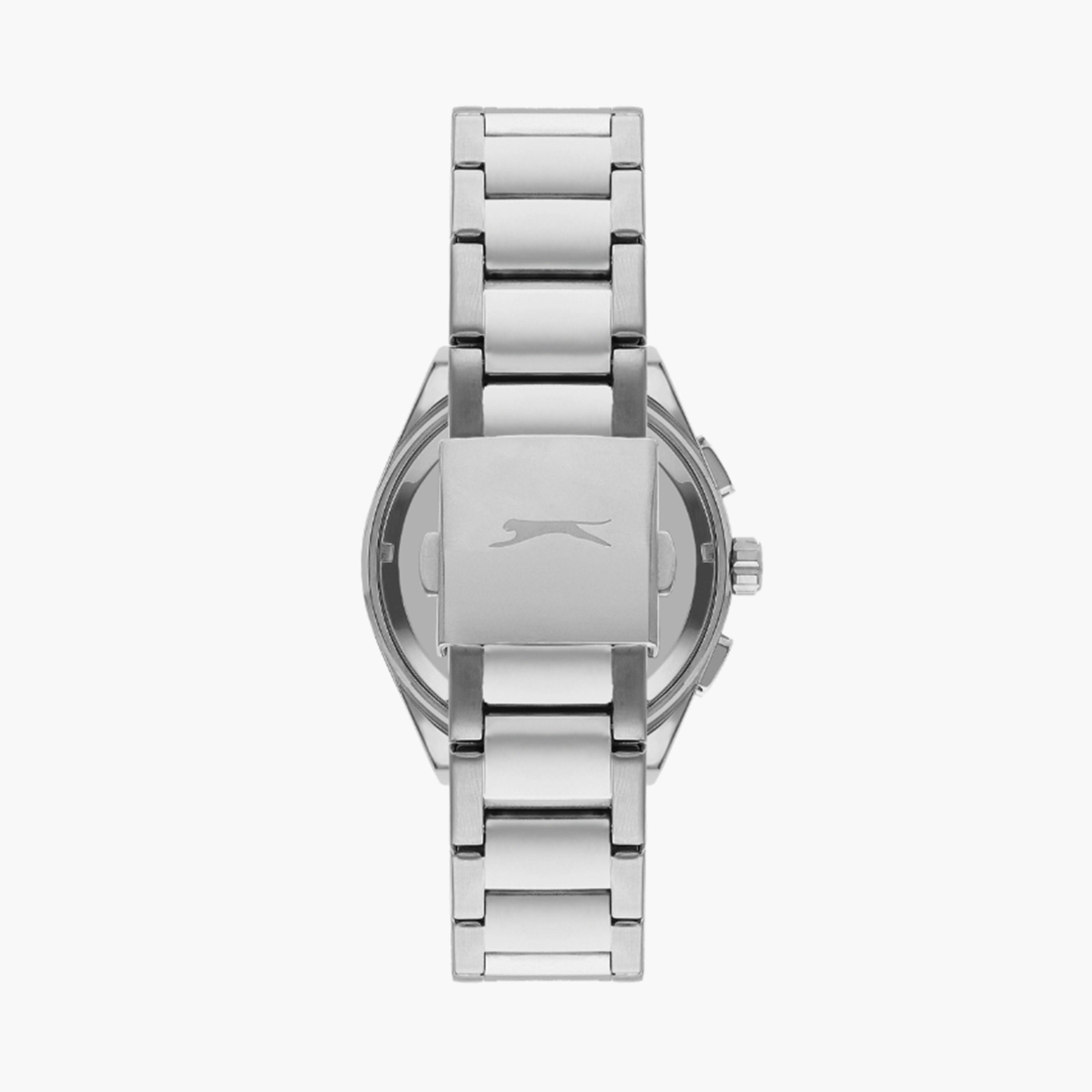 Slazenger Men's 45MM Silver Chronograph Metal Strap Watch | SL.9.2285.2.03-men-watchesandjewellery-watches-image-3